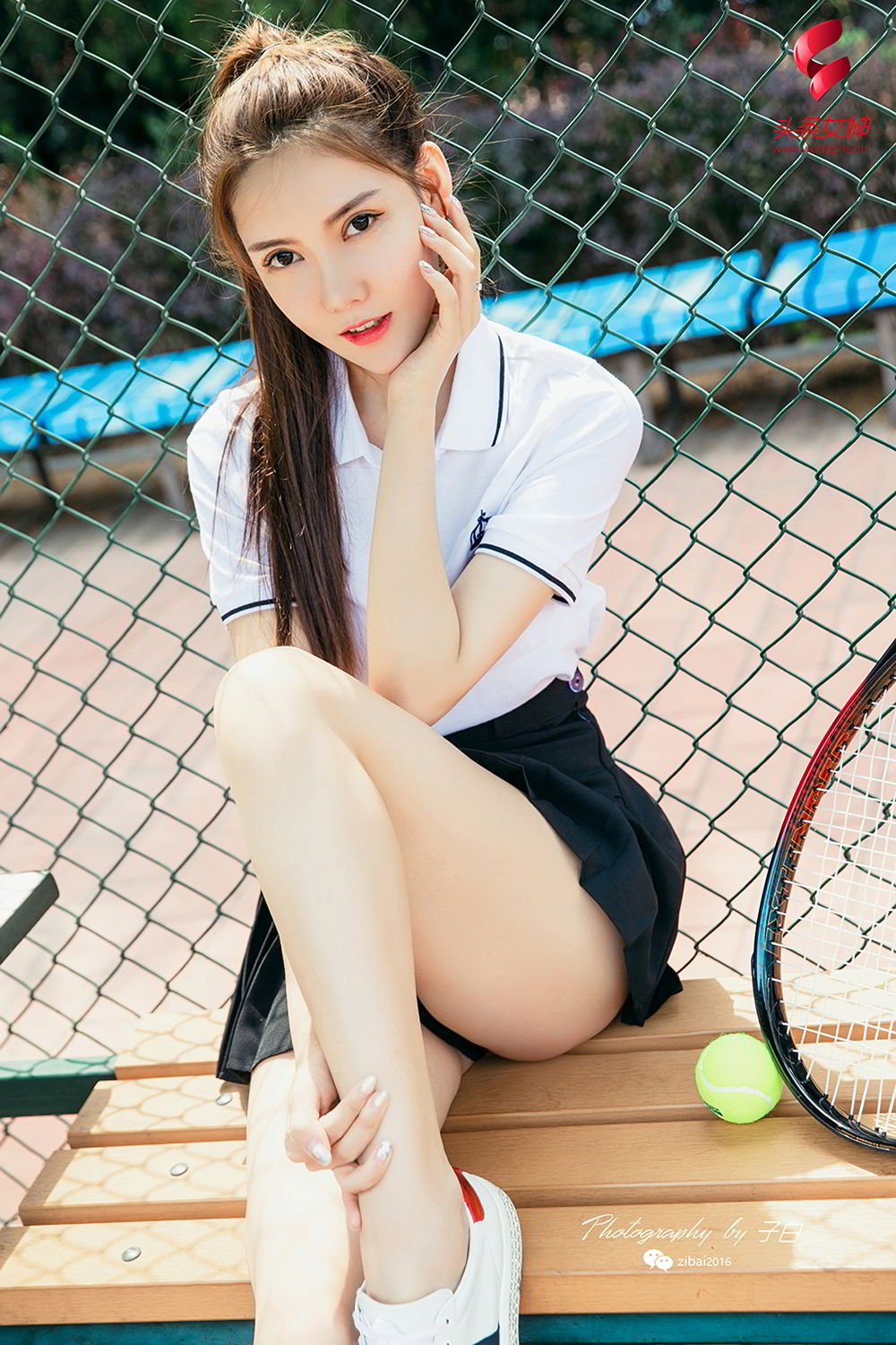 [TouTiao头条女神]高清写真图 2019.07.13 我是网球美少女 莎伦