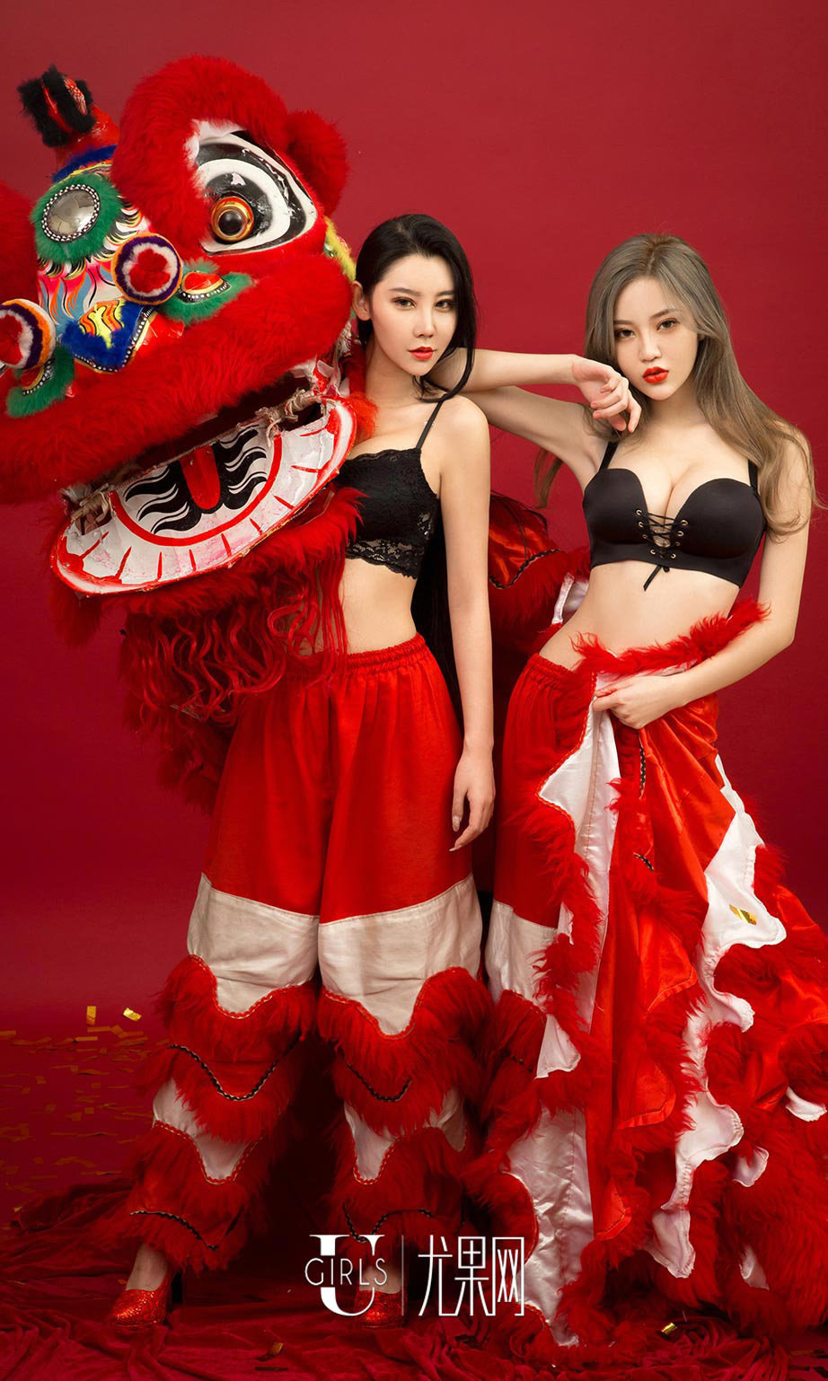 宁然&Mikka&施诗- [尤果圈爱尤物] VOL.620 “鸡”祥如意