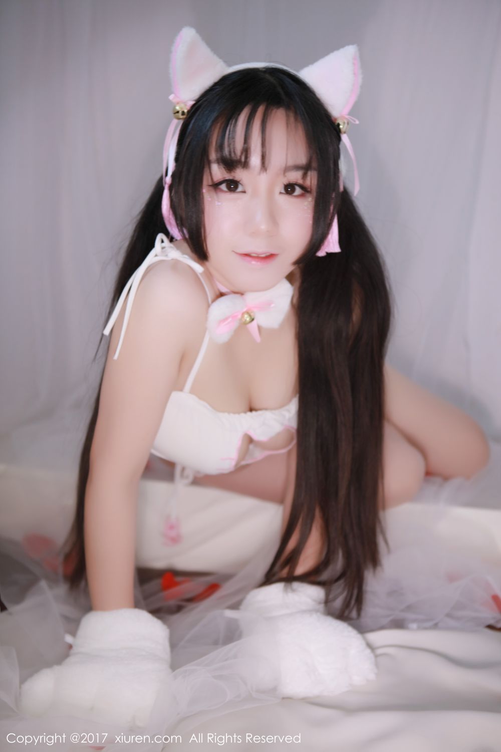 吃白菜的vi菜菜 猫耳清纯女仆美少女