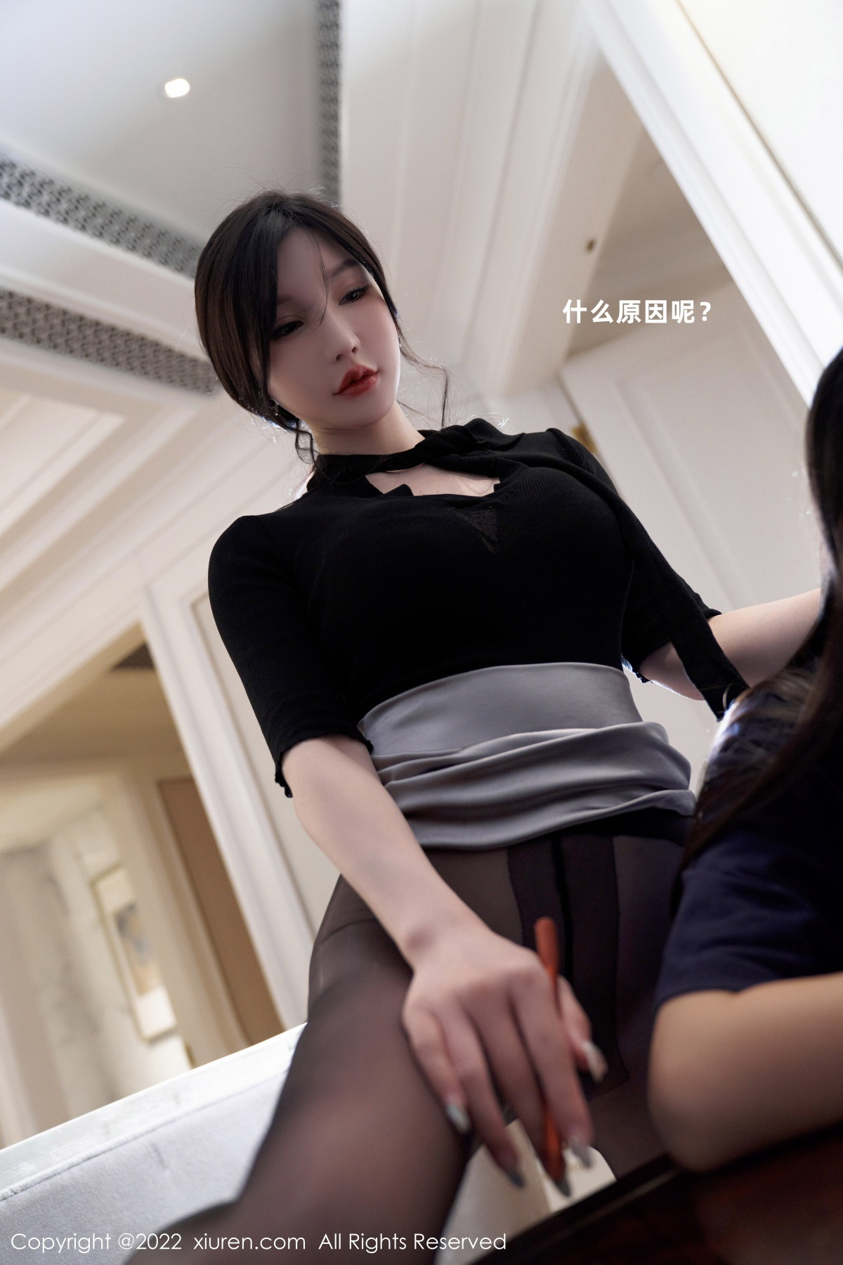 [XiuRen]高清写真图 2022.10.28 No.5777 周于希Sally 黑丝美臀