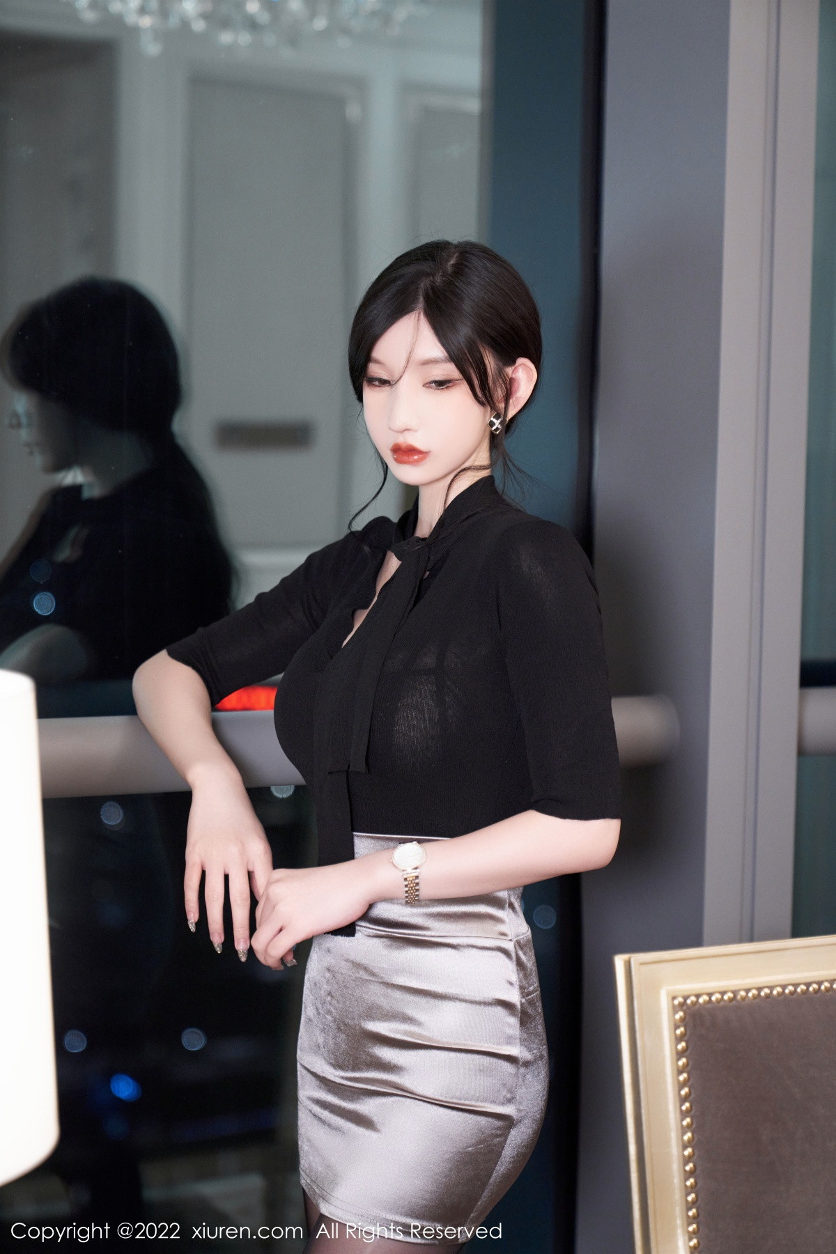 [XiuRen]高清写真图 2022.10.28 No.5777 周于希Sally 黑丝美臀