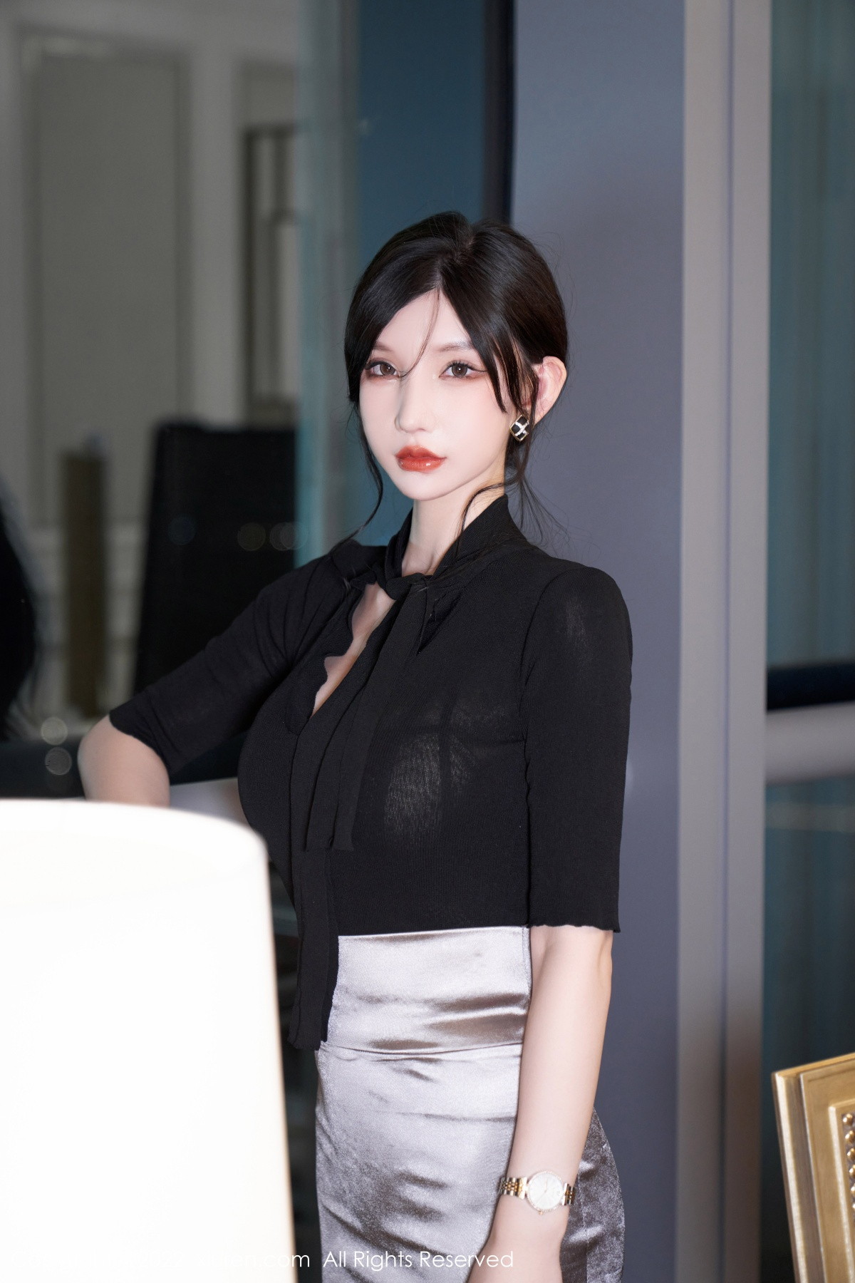 [XiuRen]高清写真图 2022.10.28 No.5777 周于希Sally 黑丝美臀