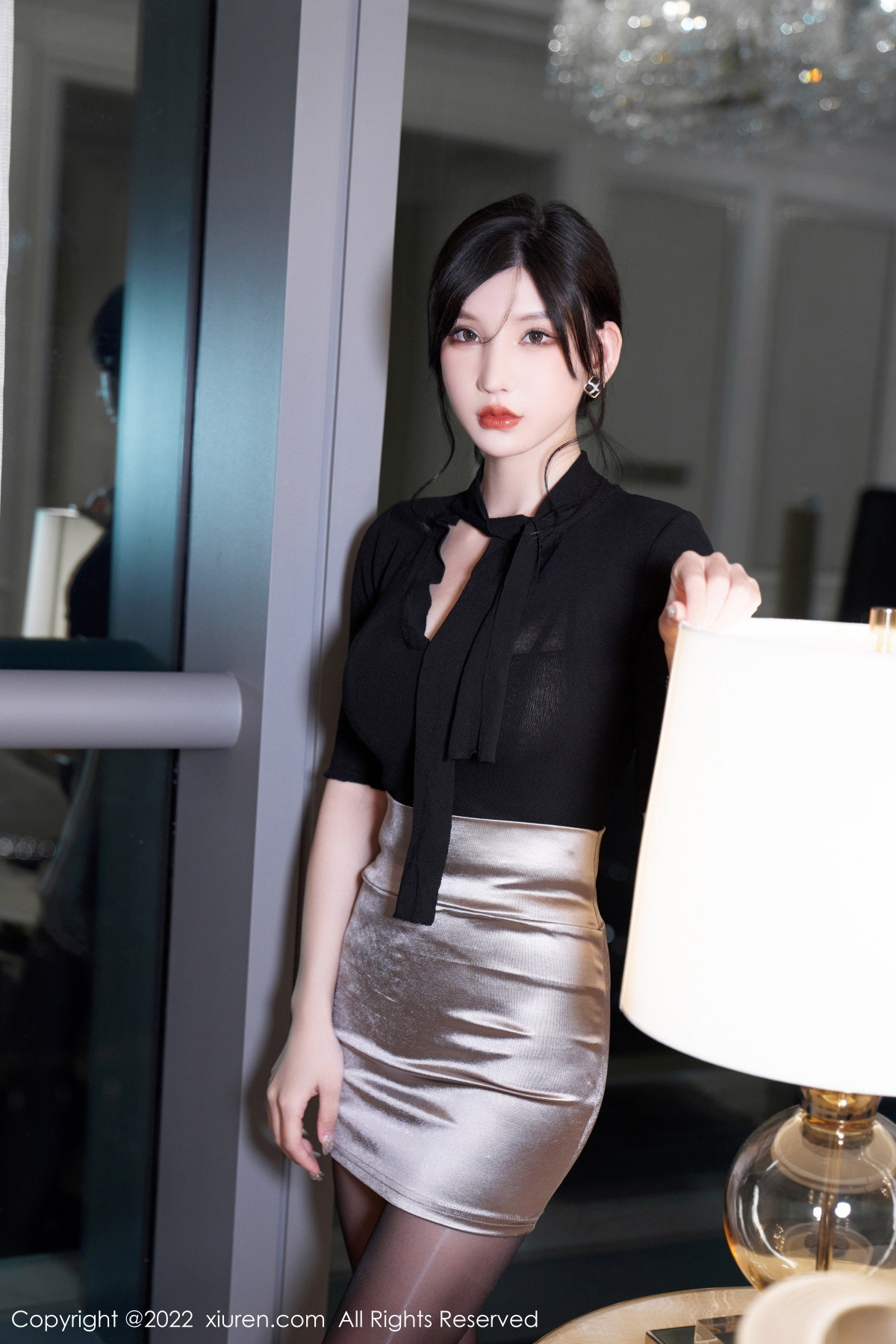 [XiuRen]高清写真图 2022.10.28 No.5777 周于希Sally 黑丝美臀