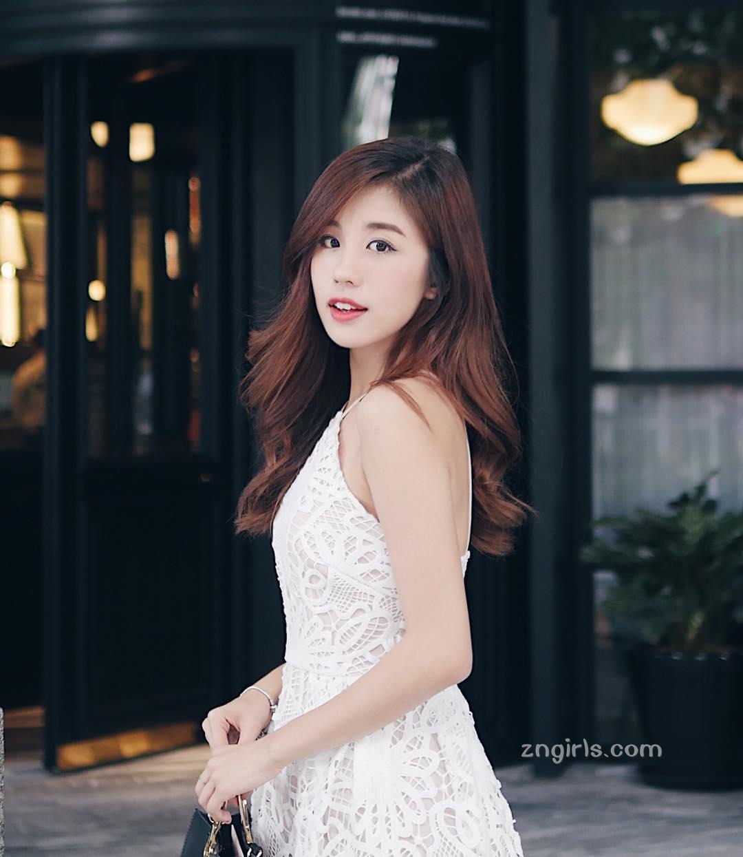 大马正妹Kelly Tan 笑容甜美小清新