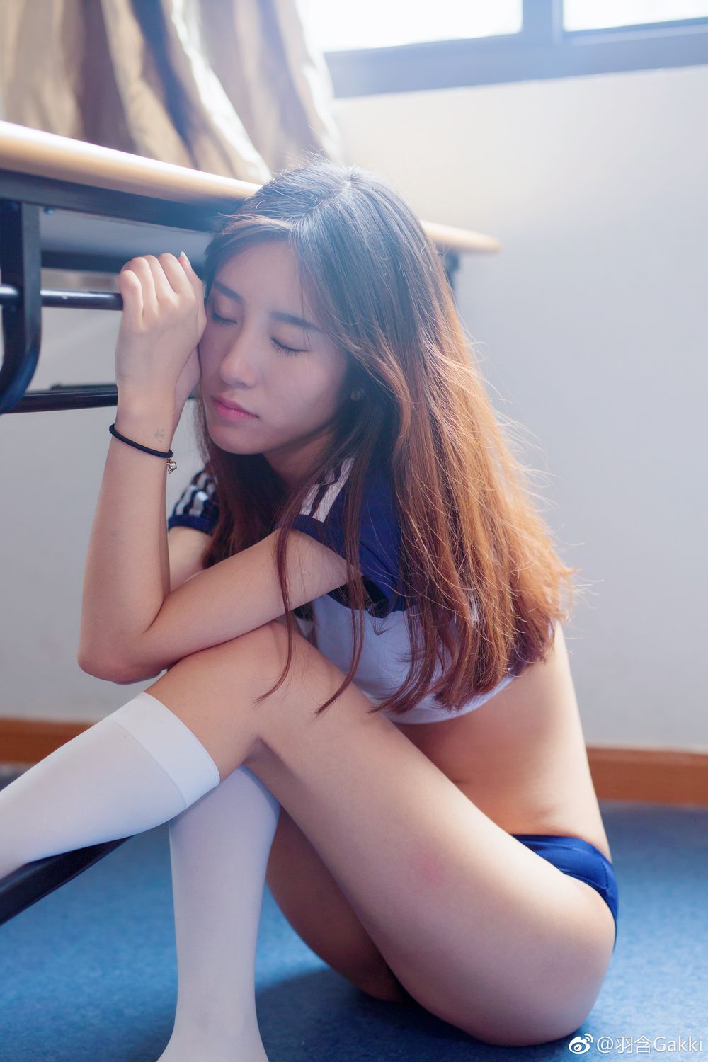 斗鱼女主播羽含Gakki微博私房照