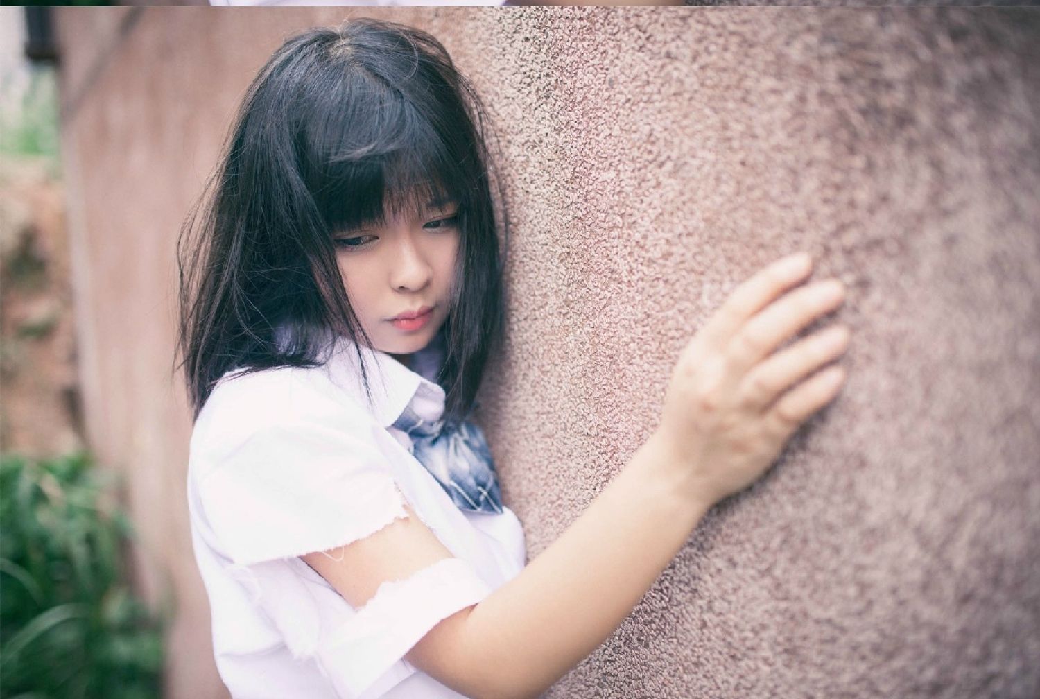 橘由纪Yuki- 校园暴力写真《破蛹》序章