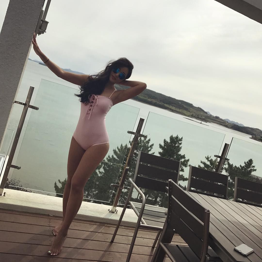 南韩美臀女神김규희 正能量满满的运动照