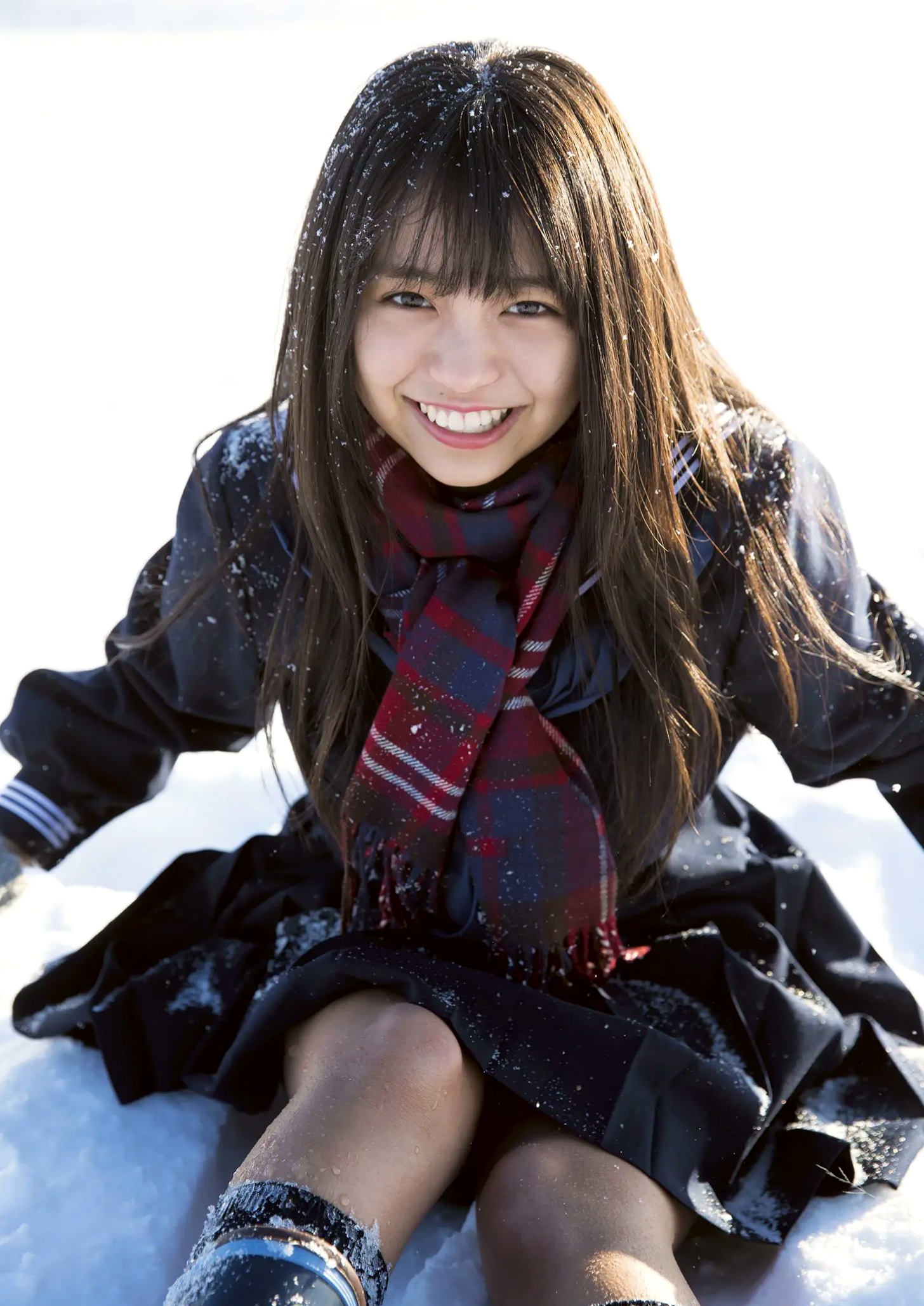大原优乃《ゆうのだけ》高清写真：清纯校服与阳光比基尼的治愈系美少女 [151P]