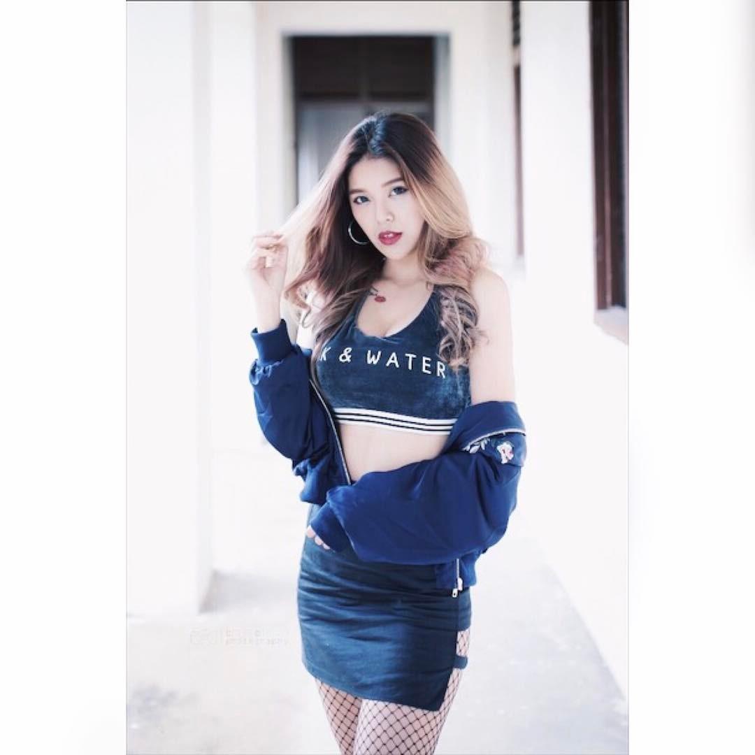 大马正妹Christine Lew 性感美腿女模