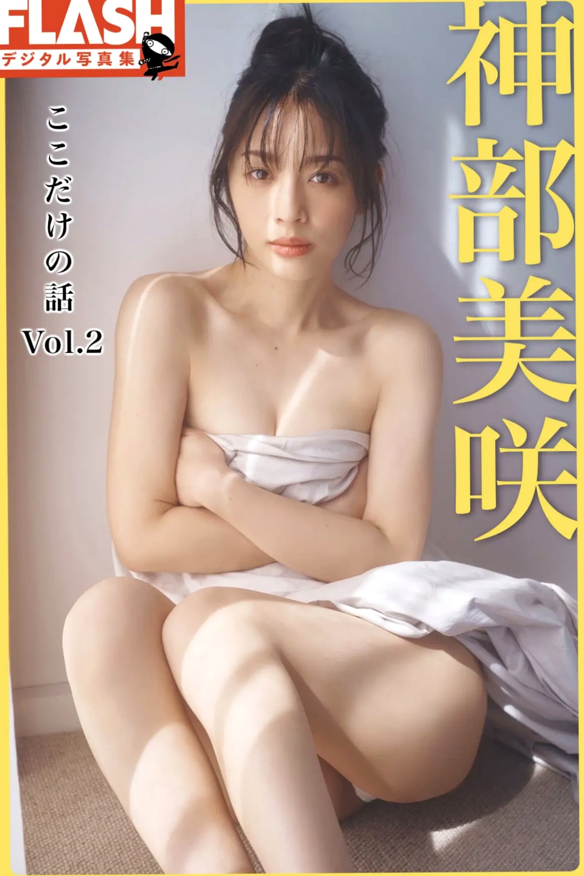 神部美咲 - ここだけの話 vol.2 阳光天台高叉泳衣与温柔私房写真