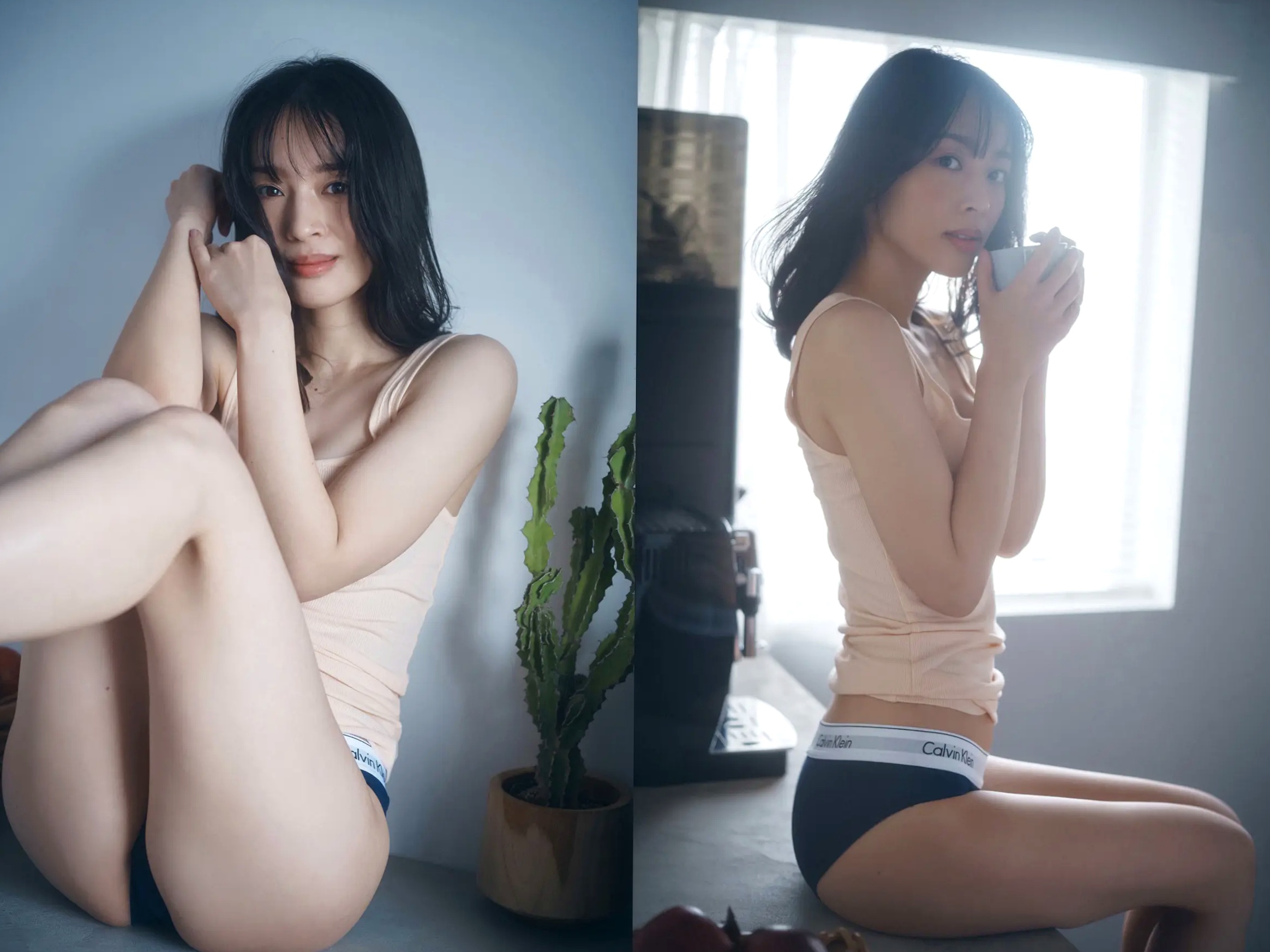 神部美咲 - ここだけの話 vol.1 柔光家居私房内衣美臀性感写真