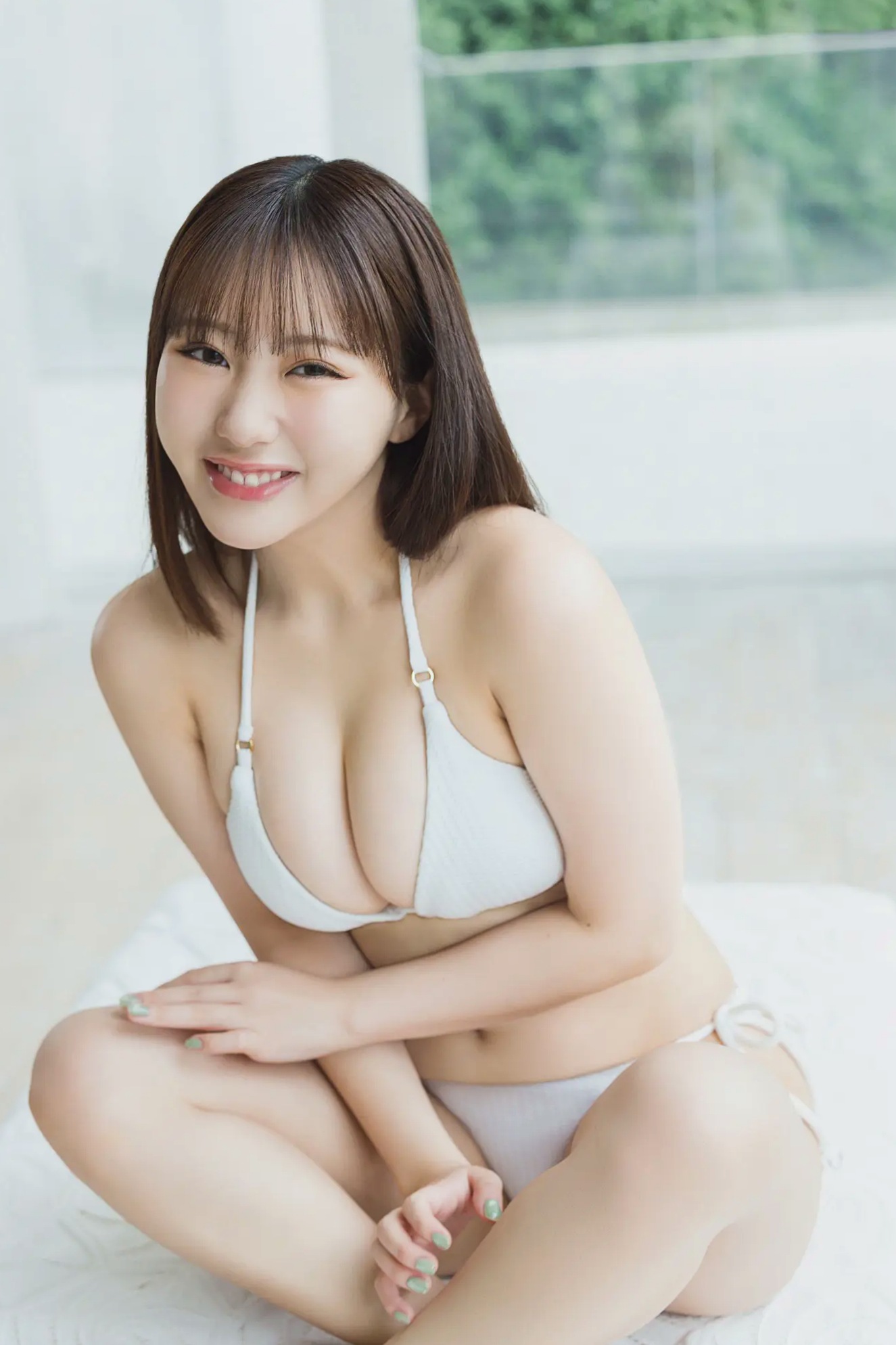 田中美久 - 纯白比基尼纯欲家居私房写真 ヤンマガアザーっす！[51P]
