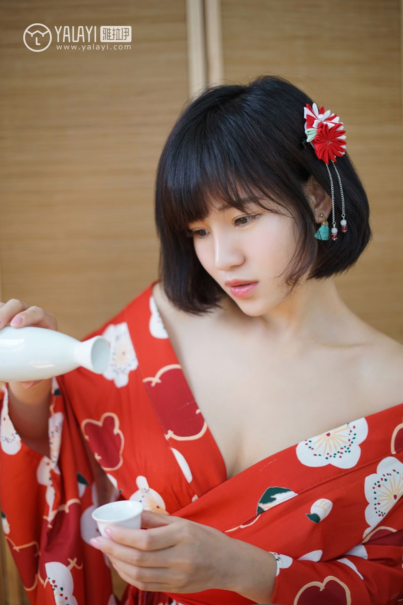 多香子- [YALAYI雅拉伊]高清写真图 No.032 和服女优