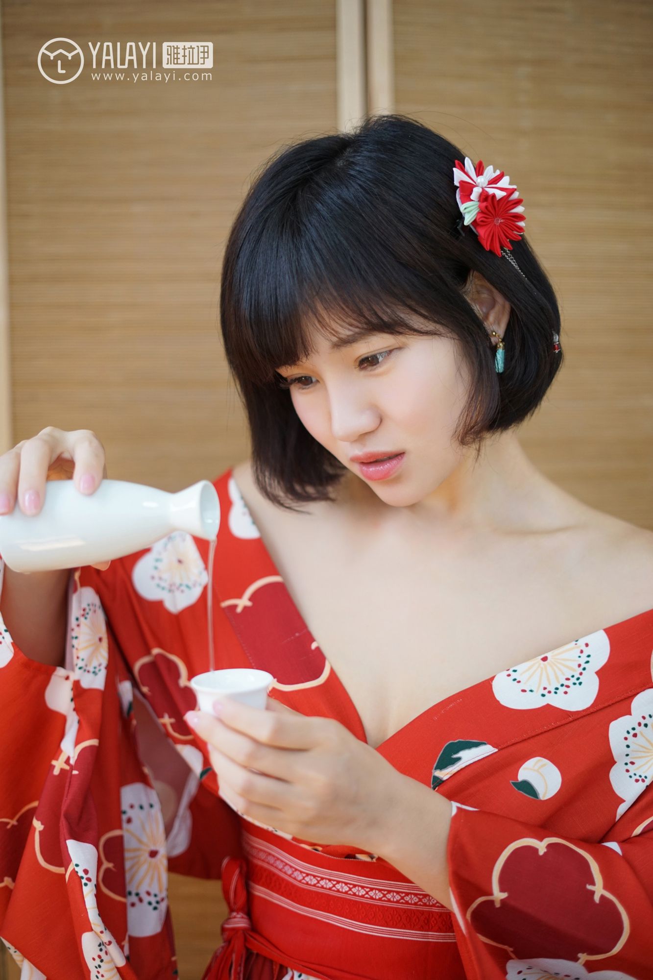 多香子- [YALAYI雅拉伊]高清写真图 No.032 和服女优