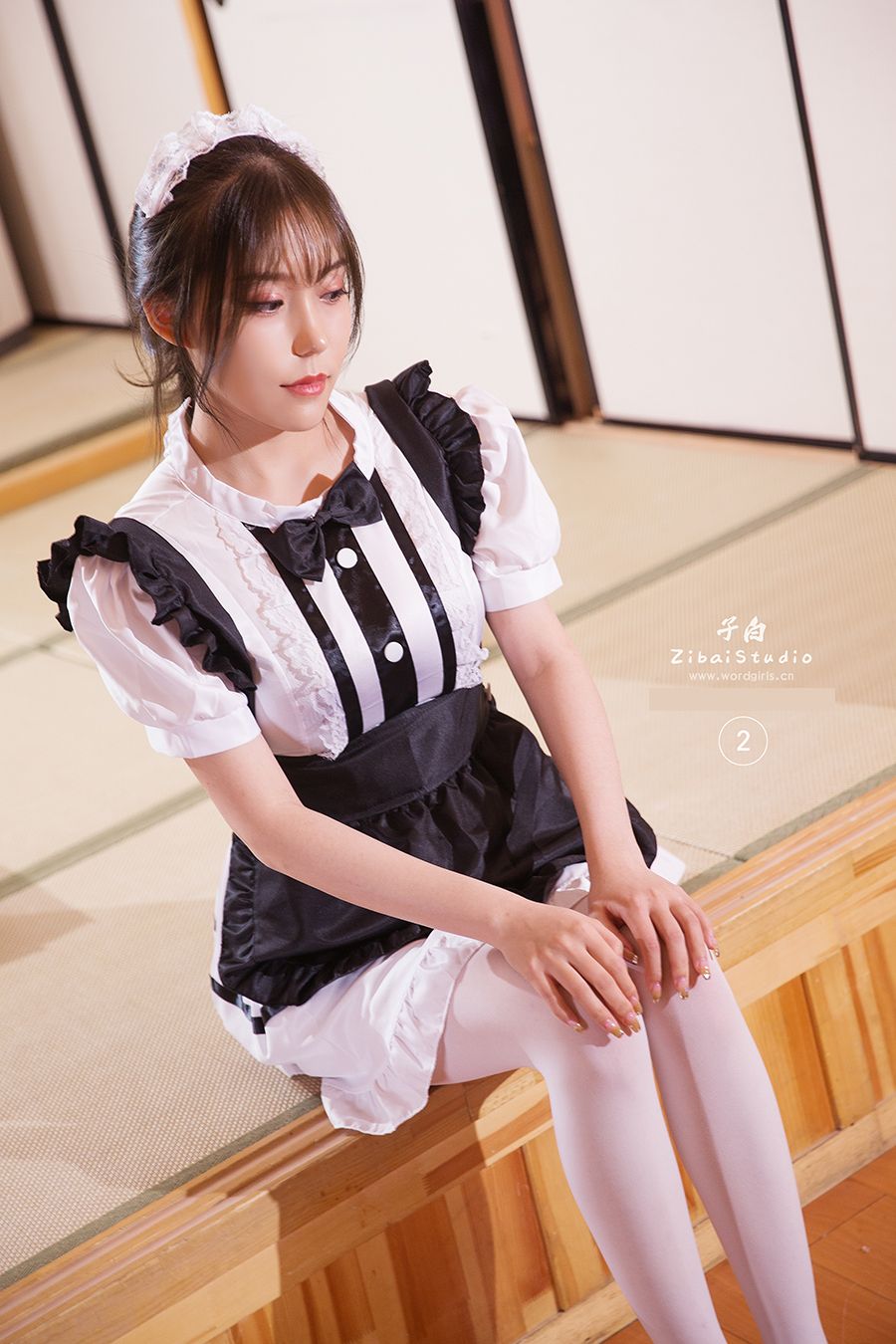 [TouTiao头条女神]高清写真图 2019-02-05 可爱女仆 陈奕菲