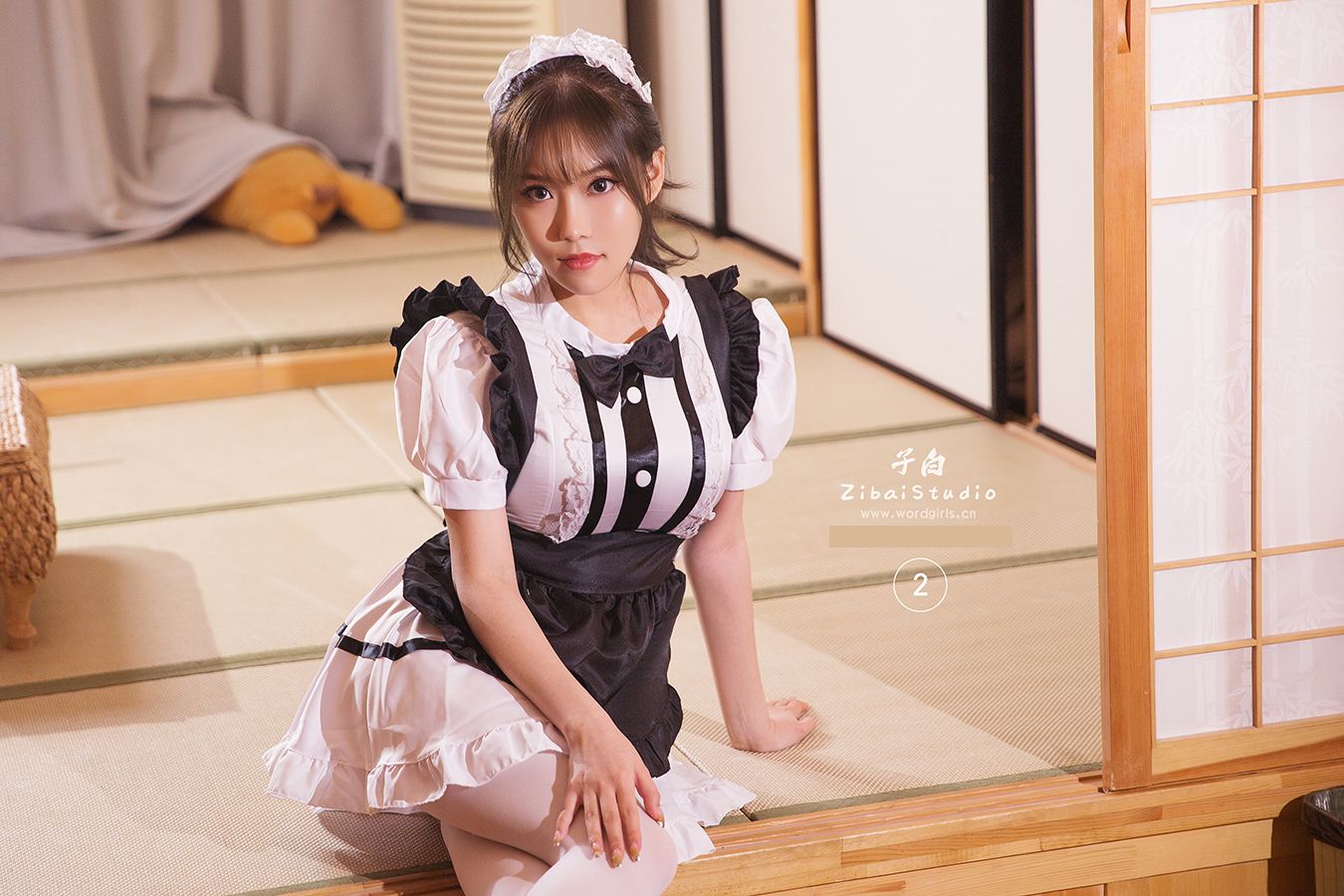 [TouTiao头条女神]高清写真图 2019-02-05 可爱女仆 陈奕菲