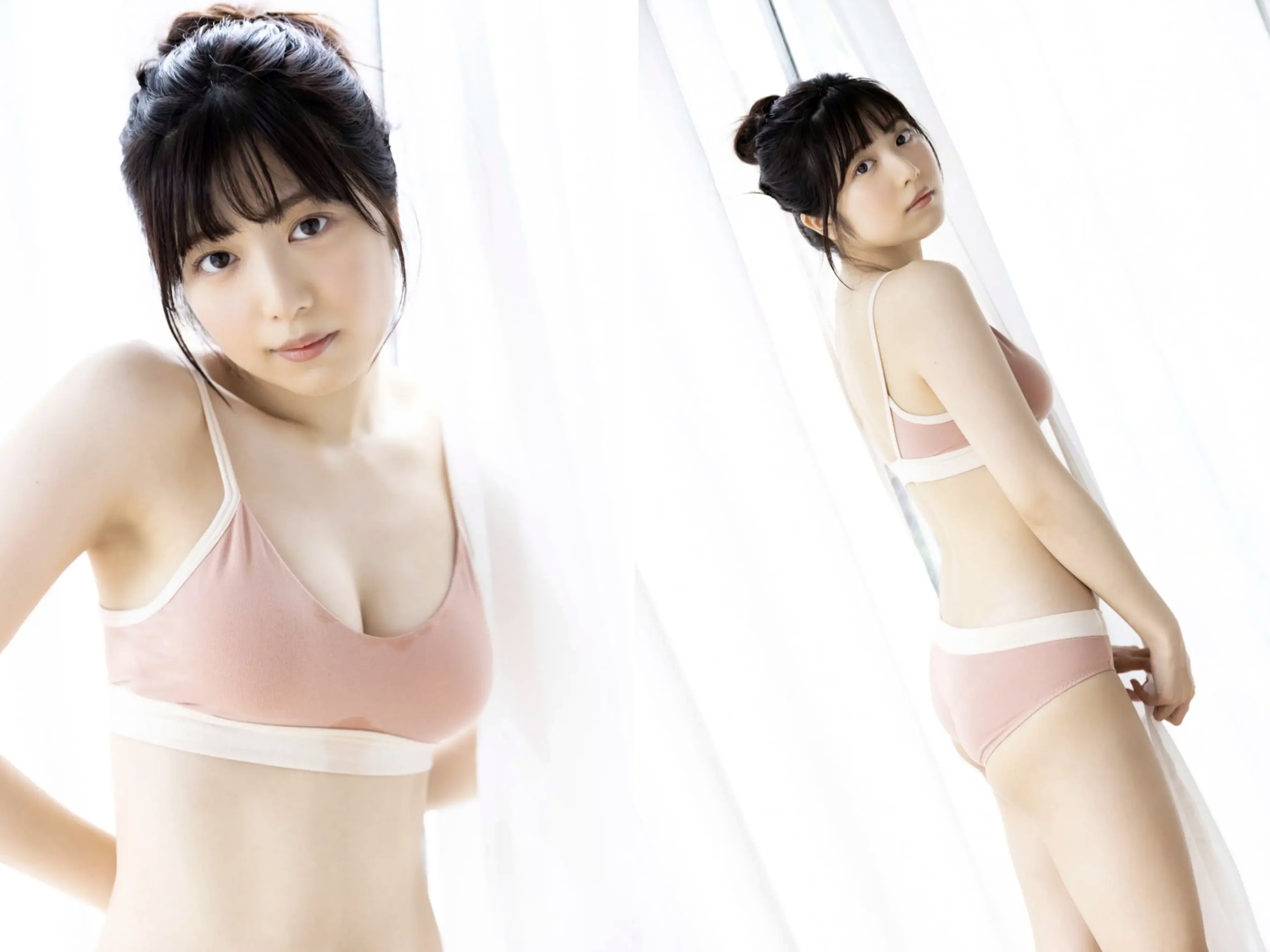 吉田莉桜 - となりの天使 日系清纯居家比基尼性感写真 [46P]