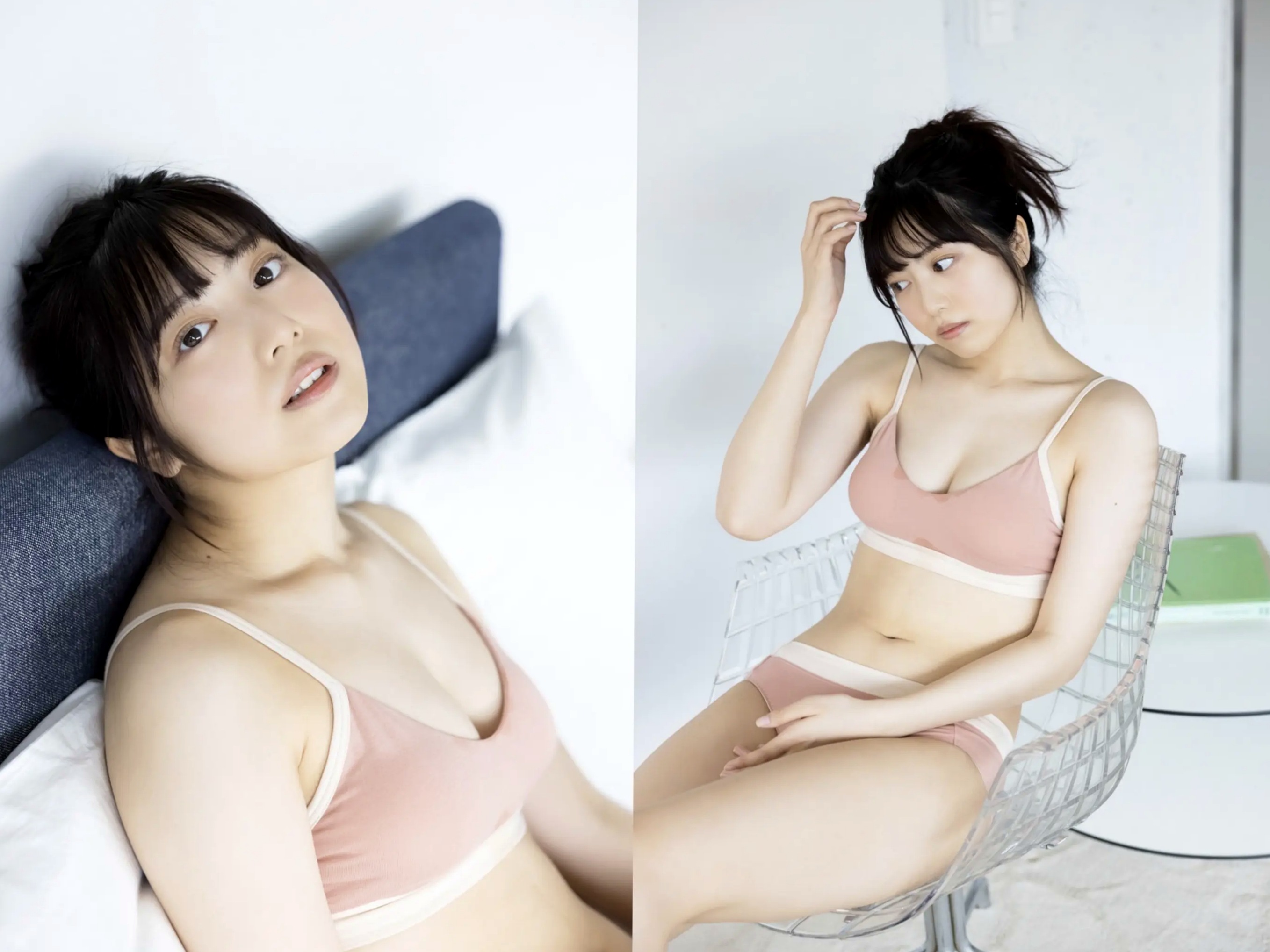 吉田莉桜 - となりの天使 日系清纯居家比基尼性感写真 [46P]