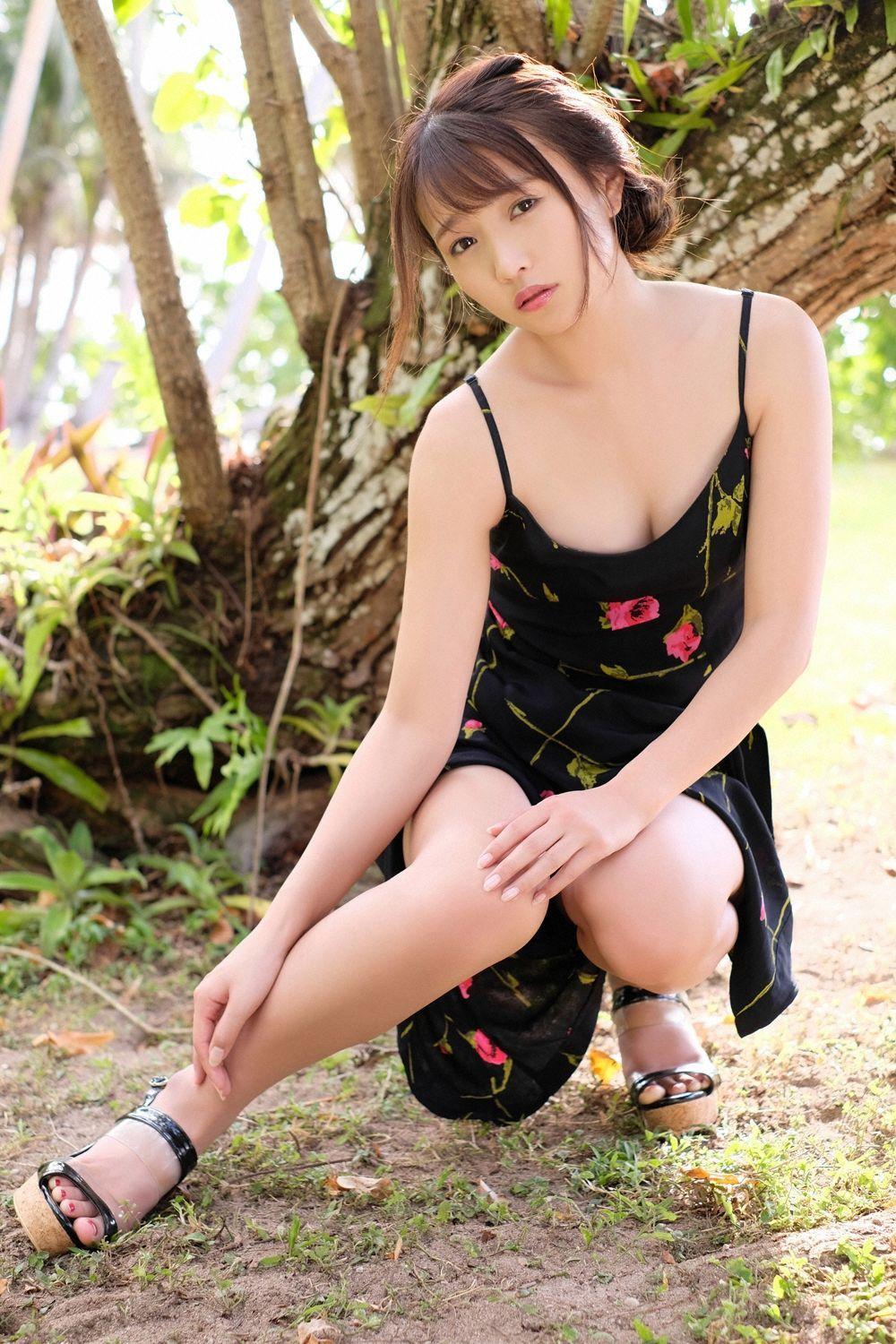志村理佳- [YS-Web]高清写真图 Vol.805 天然ピュアホワイトボディ