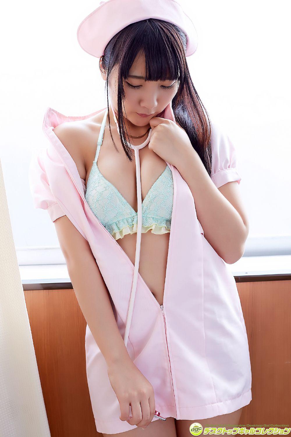 水沢柚乃- [DGC]高清写真图 声優にもチャレンジ！巨乳ゲームアイドル！