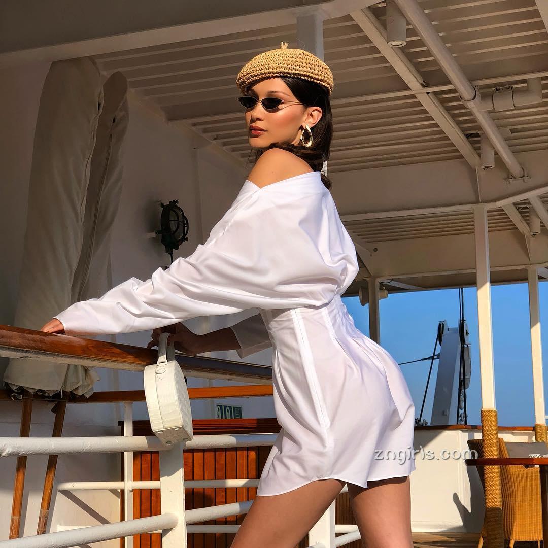 亲爱的Bella Hadid，妳的厌世脸也浇不熄身材的火辣