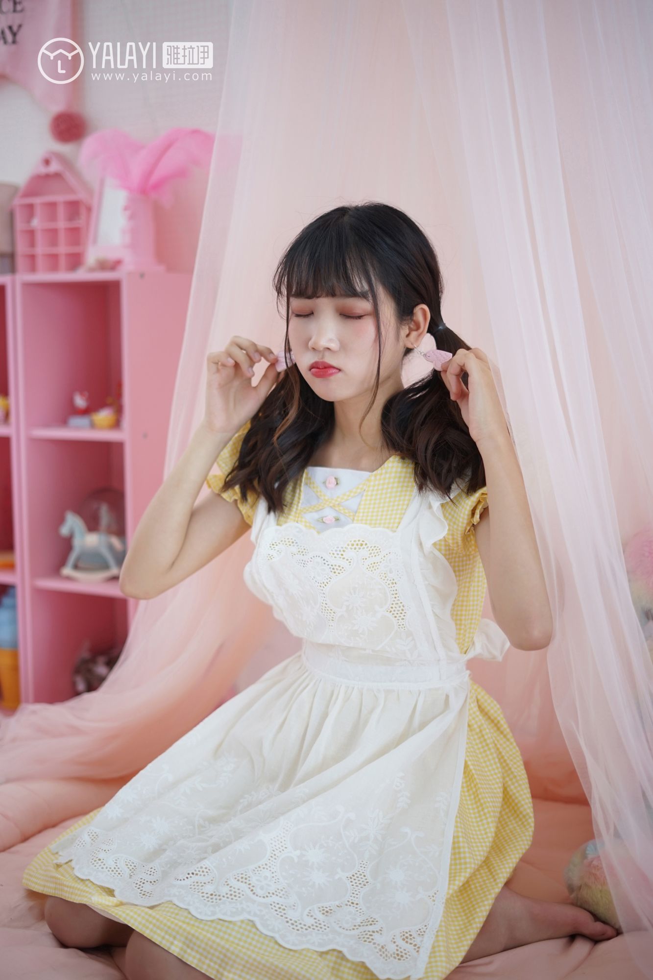 [YALAYI雅拉伊]高清写真图 2019.02.16 No.076 可爱女仆 公主小兔子