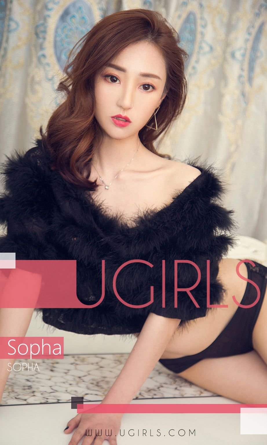 黑色尤物Sopha 温婉眼神黑天鹅