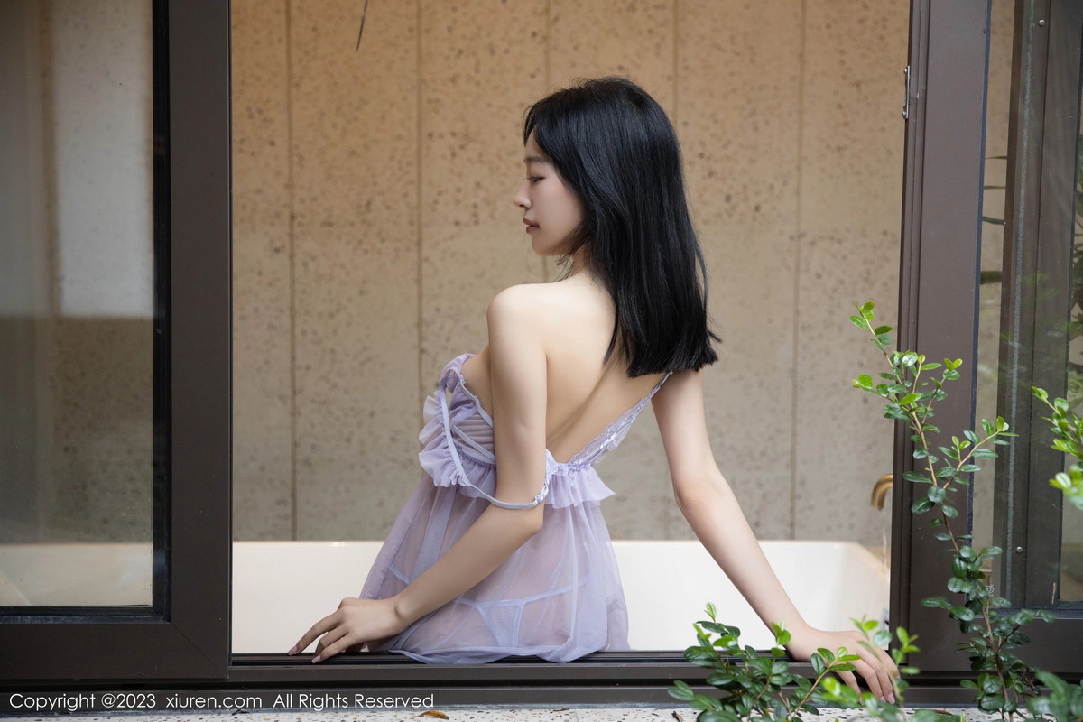 [XiuRen]高清写真图 2023.09.27 No.7451 糖豆sisi 睡裙美腿