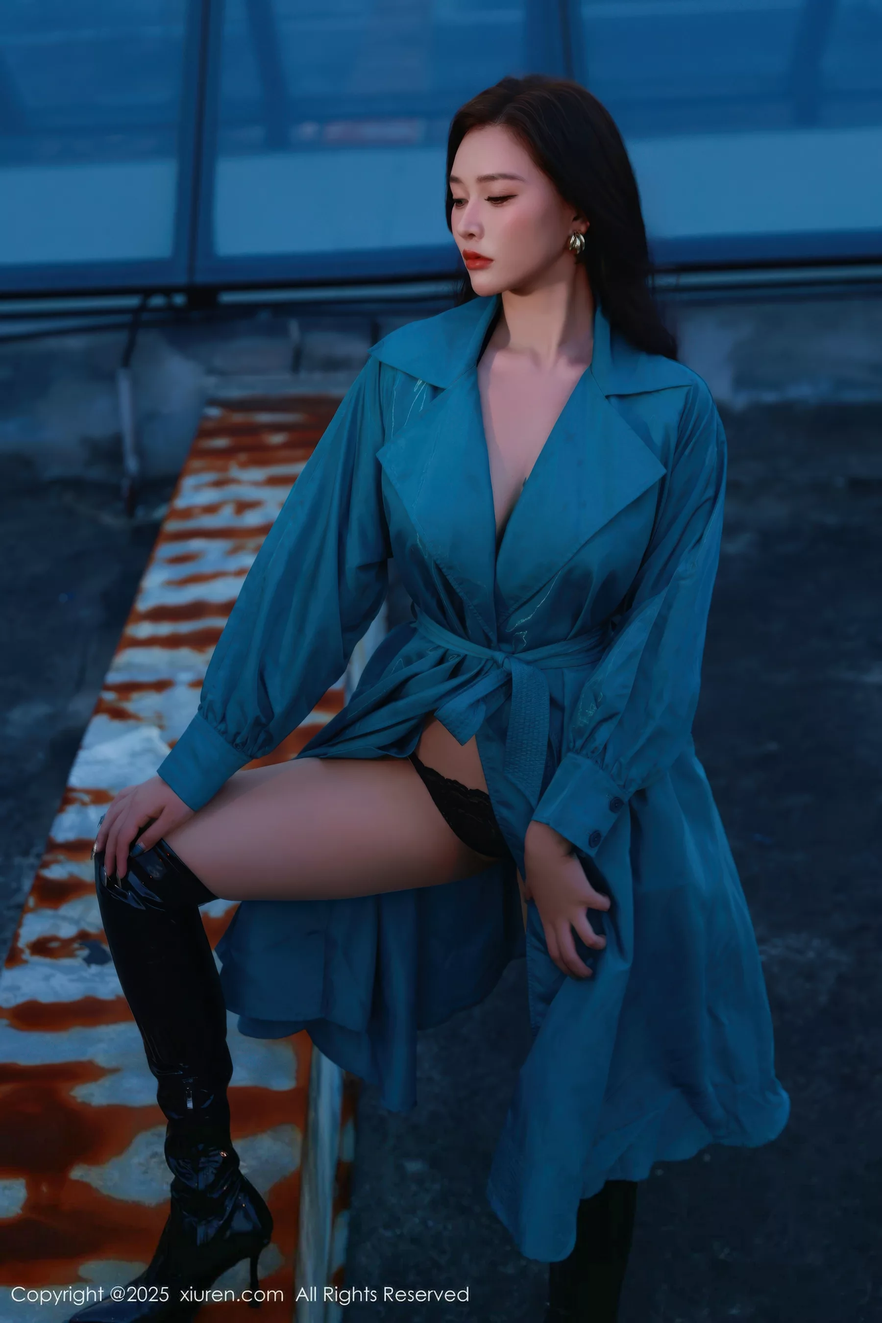 [XiuRen]高清写真图 2025.09.17 No.10776 娜比 蕾丝情趣内衣