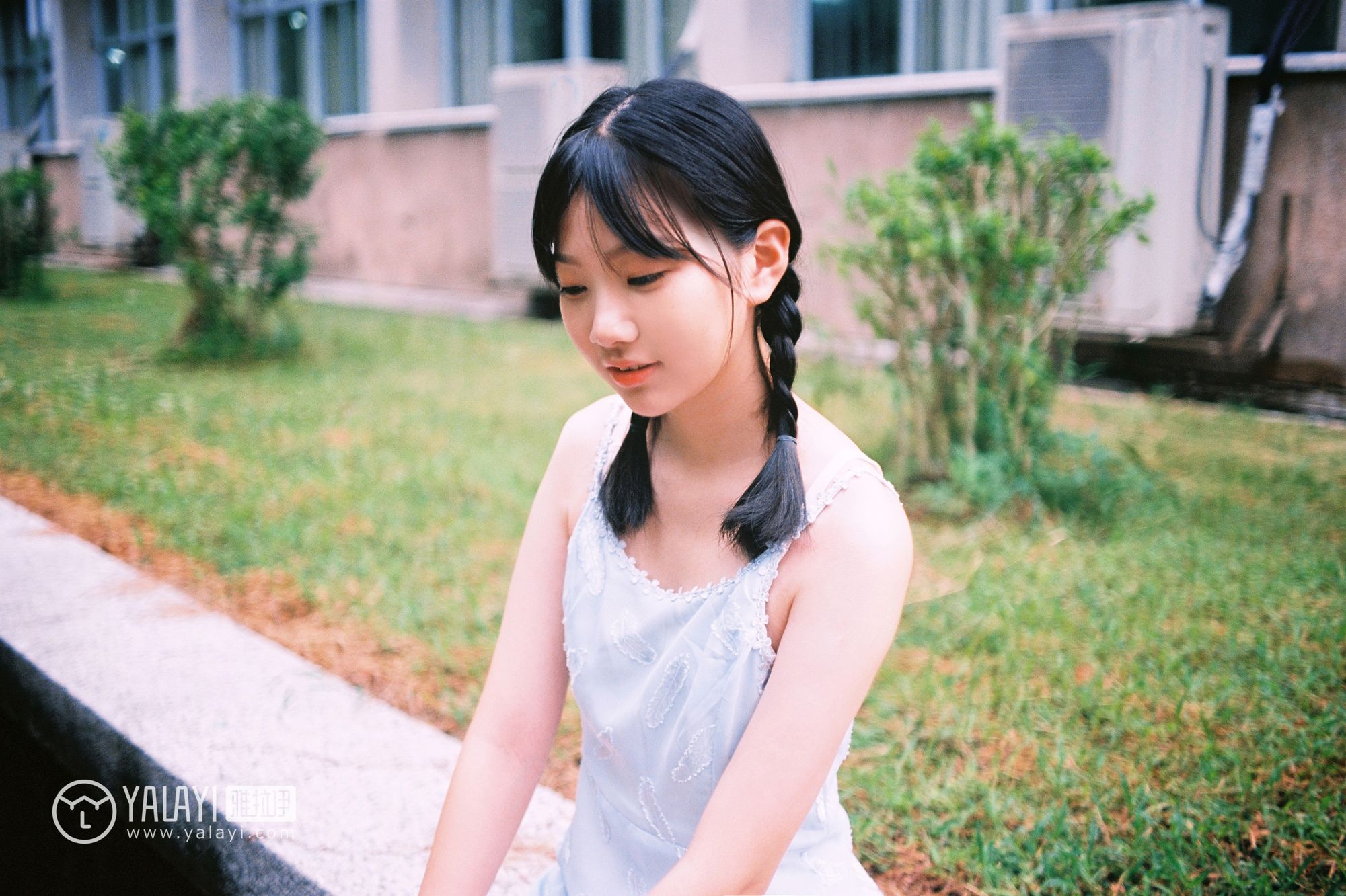 [YALAYI雅拉伊]高清写真图 2019.02.28 No.082 绿喜青花 Doubleyu