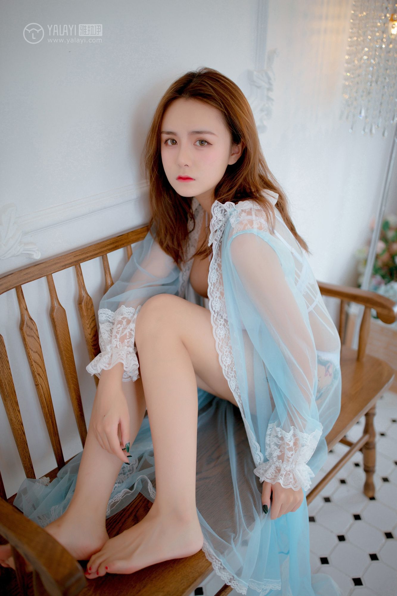[YALAYI雅拉伊]高清写真图 2019.03.21 No.086 花仙子 热莎莎