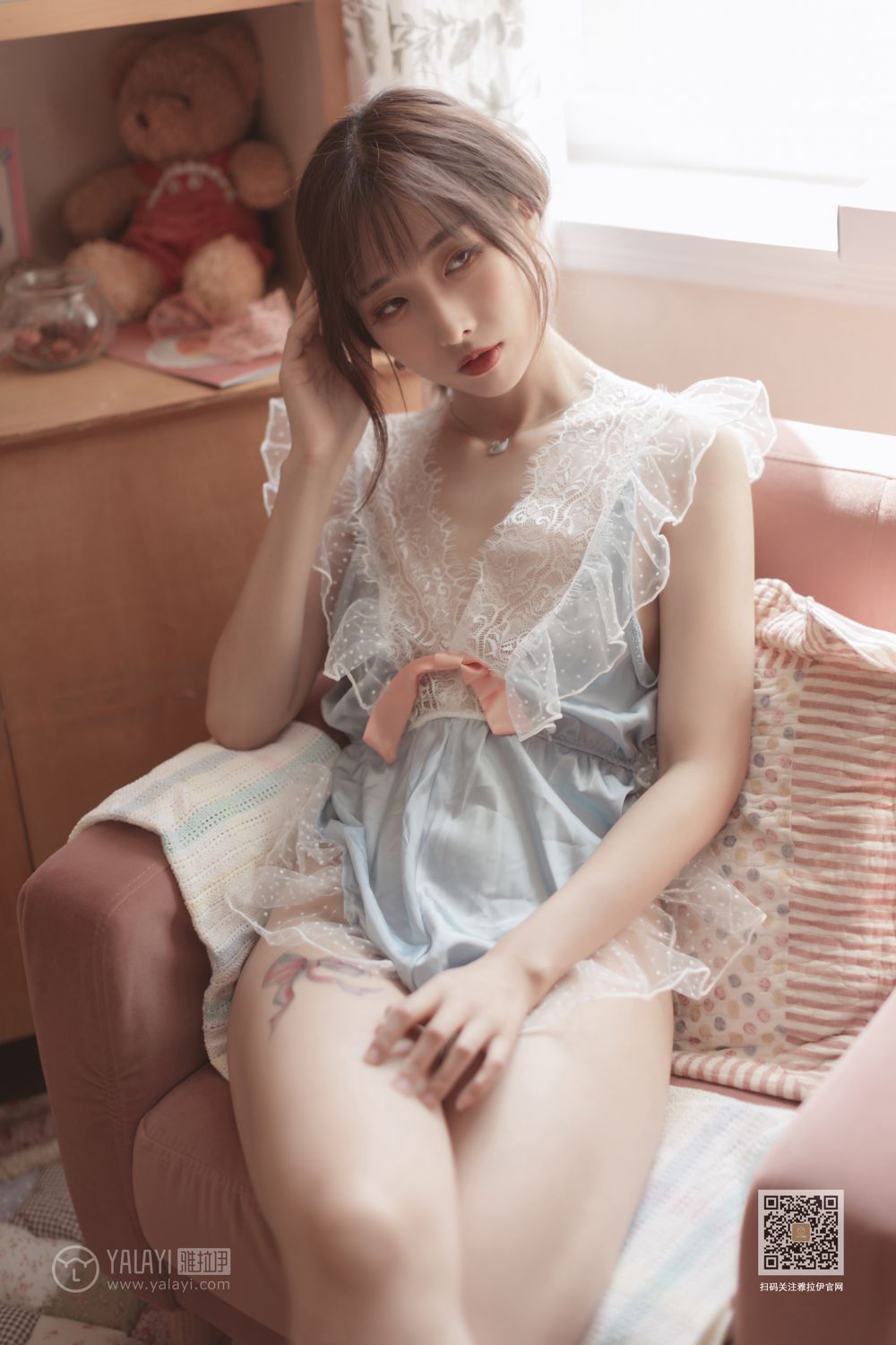 [YALAYI雅拉伊]高清写真图 2019.10.28 No.443 佳人有约 佳佳