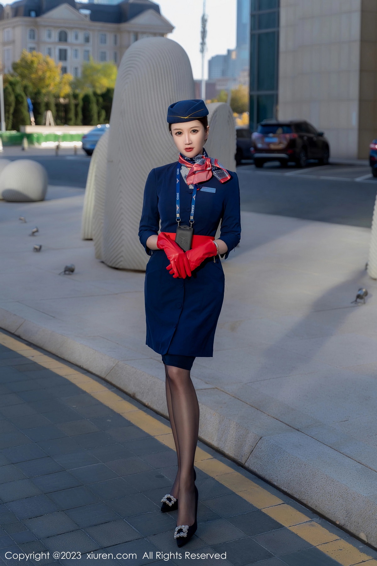 [XiuRen]高清写真图 2023.02.20 No.6288 顾乔楠Cora 空姐制服