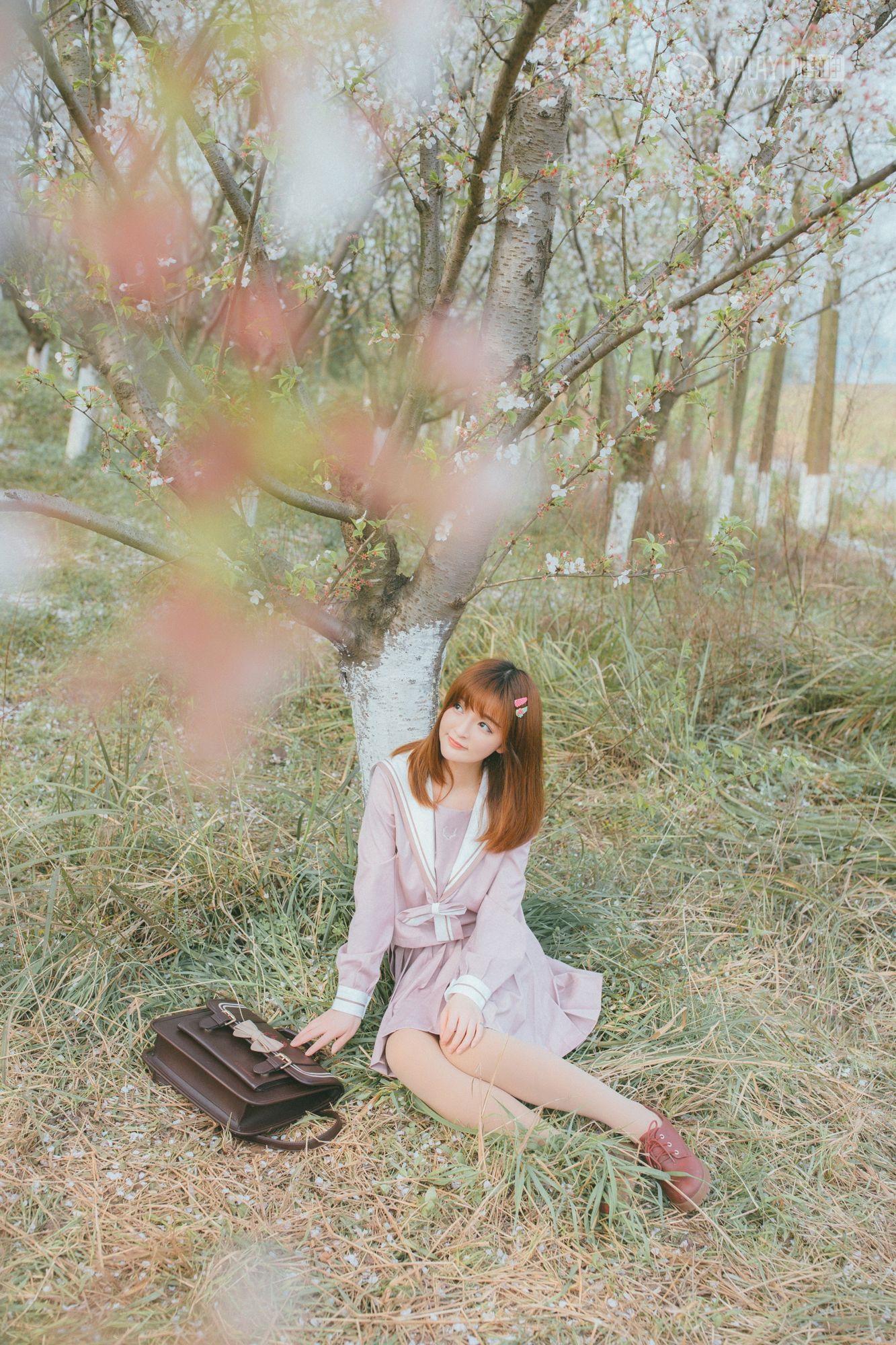 [YALAYI雅拉伊]高清写真图 2019.04.15 No.246 樱花樱花想见你 团团