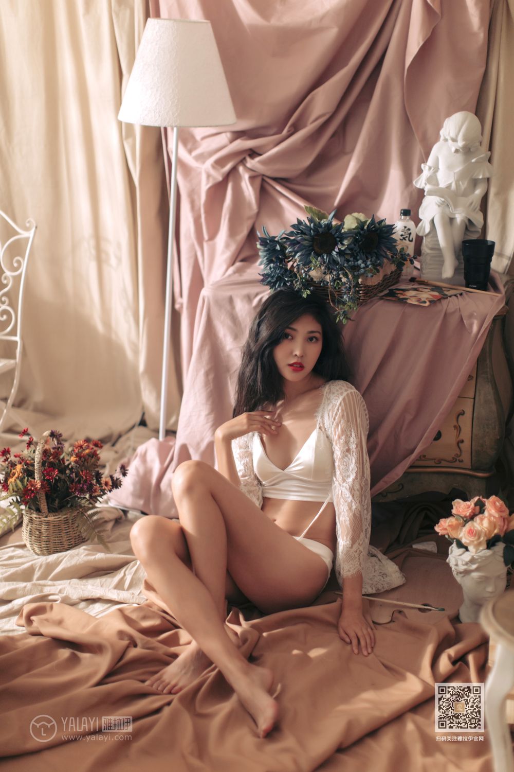 [YALAYI雅拉伊]高清写真图 2019.10.08 No.423 好想告诉你 仓儿