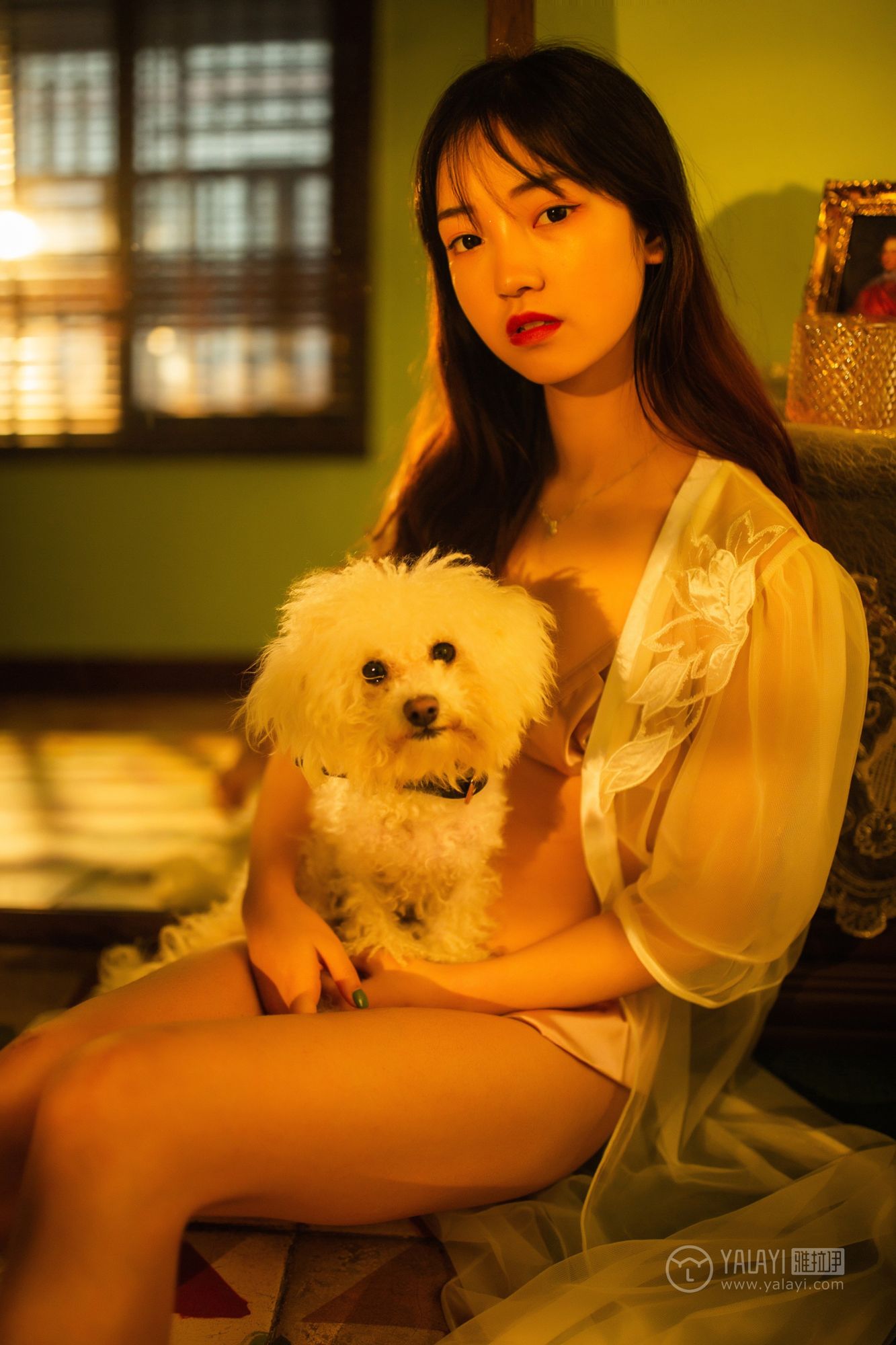 [YALAYI雅拉伊]高清写真图 2019.04.03 No.233 爱囚 天蓝酱