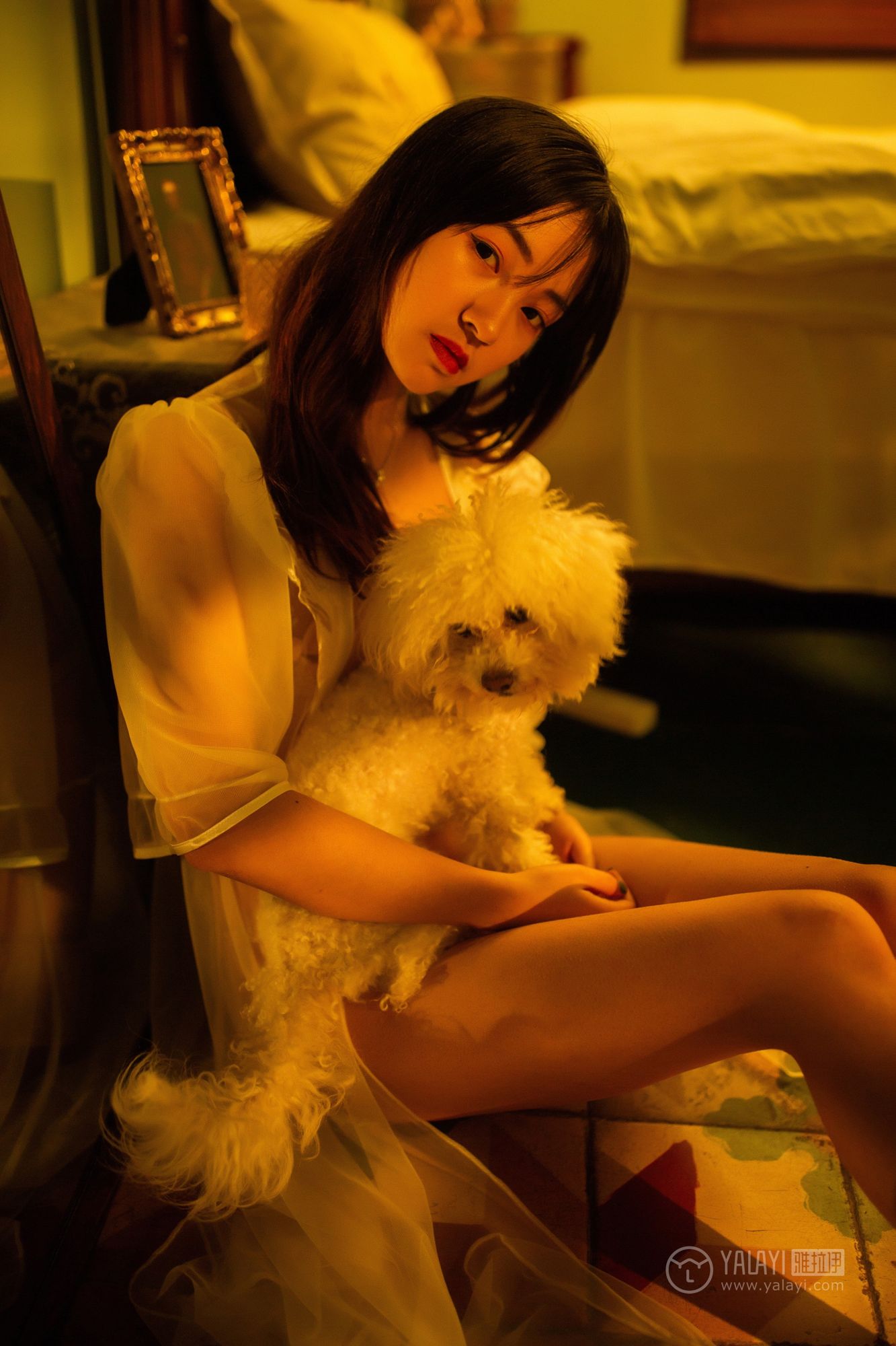 [YALAYI雅拉伊]高清写真图 2019.04.03 No.233 爱囚 天蓝酱