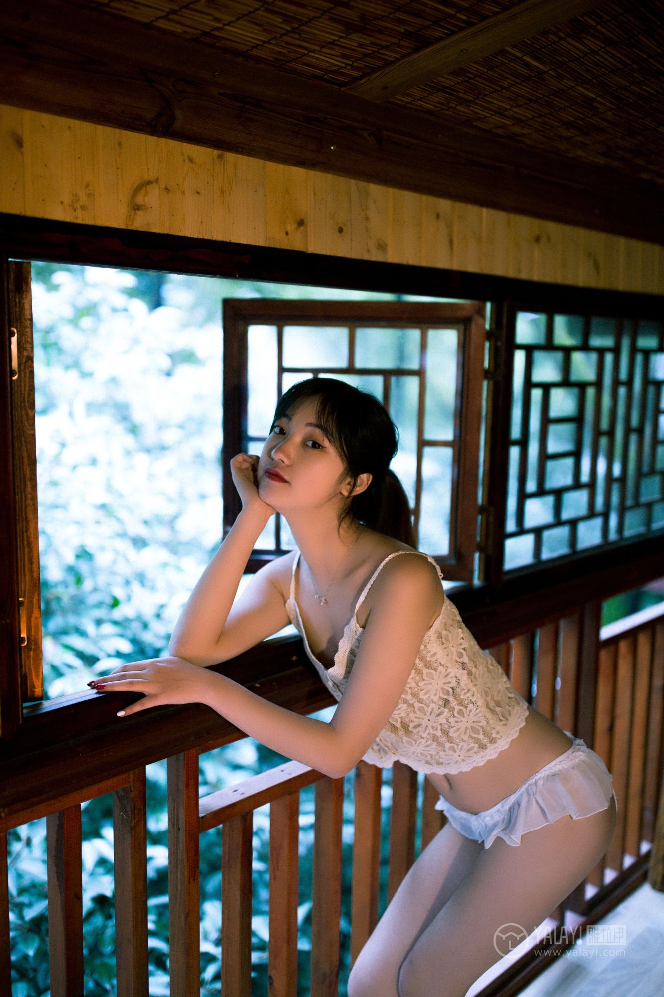 [YALAYI雅拉伊]高清写真图 2019.04.24 No.256 人间失格 天蓝酱