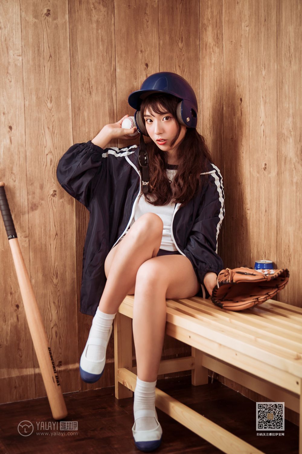 [YALAYI雅拉伊]高清写真图 2019.09.21 No.407 美女棒球手 阿橙