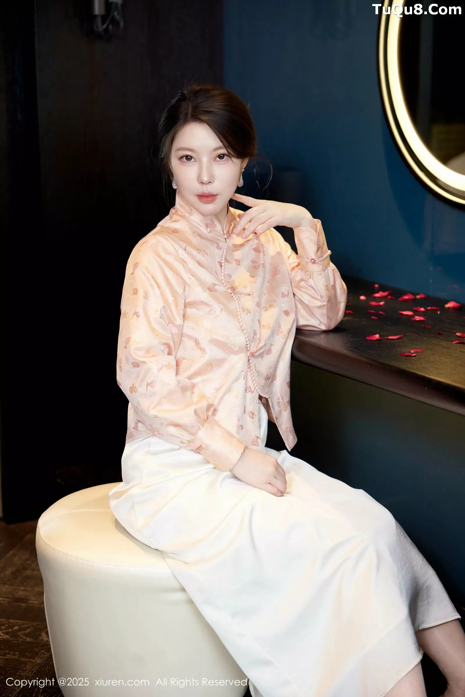 [XiuRen]高清写真图 2025.05.29 No.10341 白茹雪abby 白色长裙
