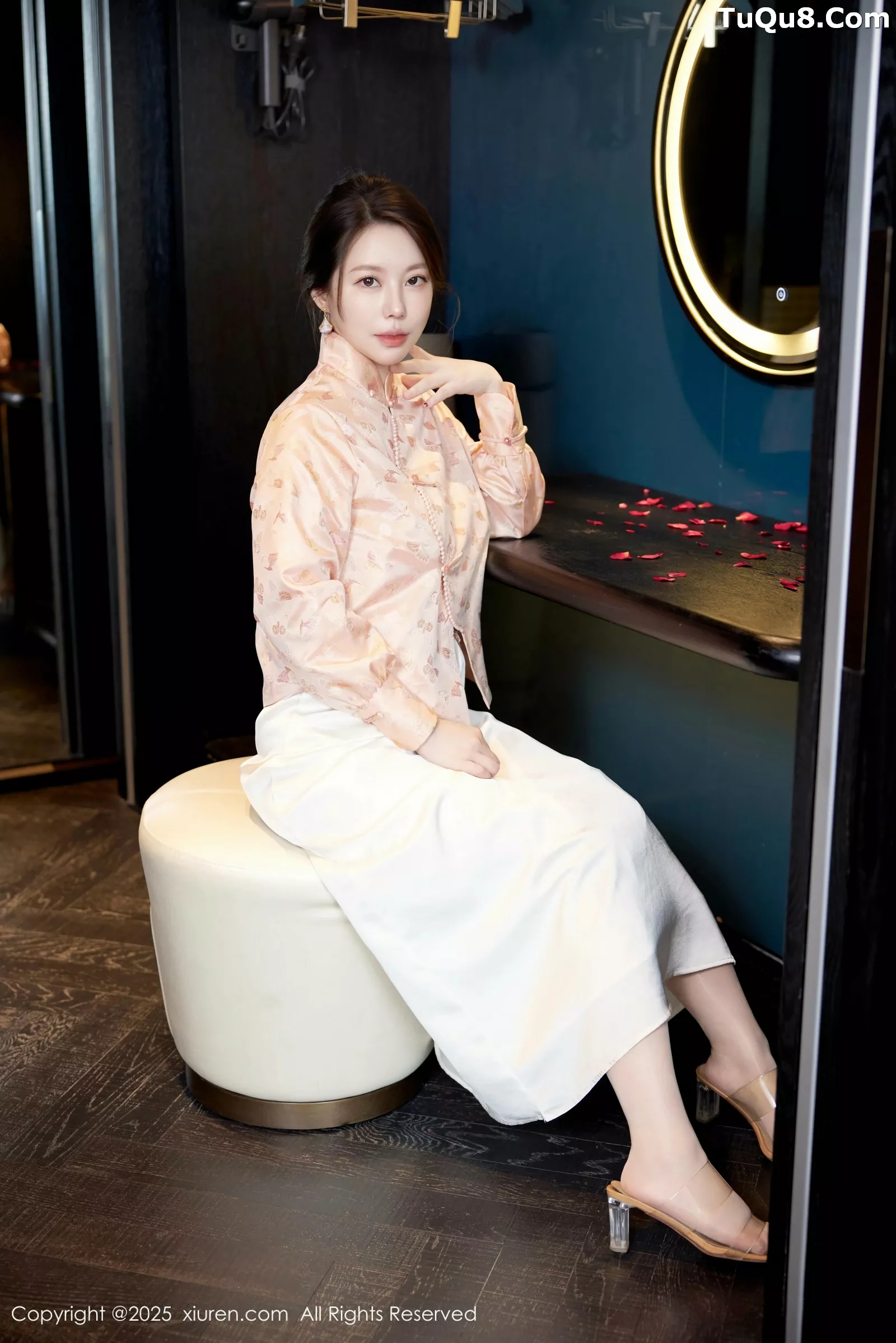 [XiuRen]高清写真图 2025.05.29 No.10341 白茹雪abby 白色长裙
