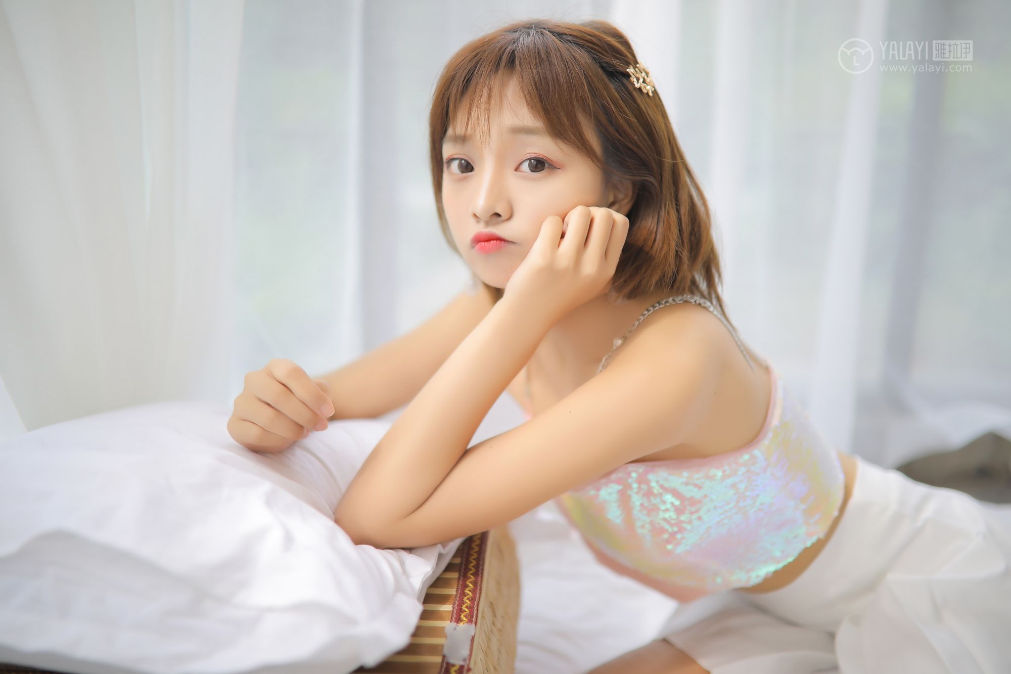 [YALAYI雅拉伊]高清写真图 2019.06.19 Vol.313 甜 肖霄