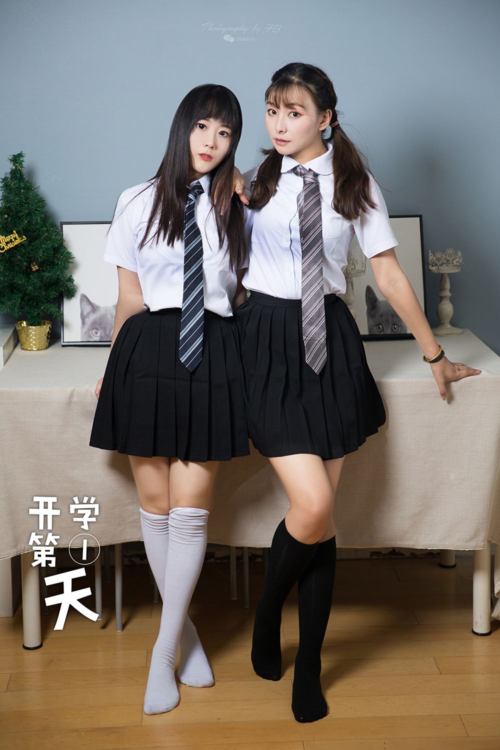 [TouTiao头条女神]高清写真图 2019.09.07 开学第一天 索菲