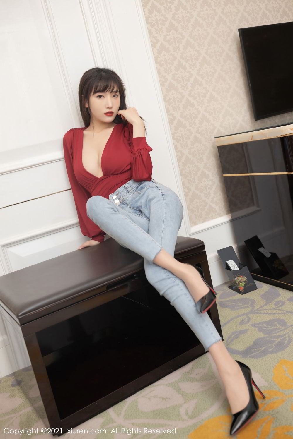 [XiuRen]高清写真图 2021.06.03 VOL.3505 陆萱萱