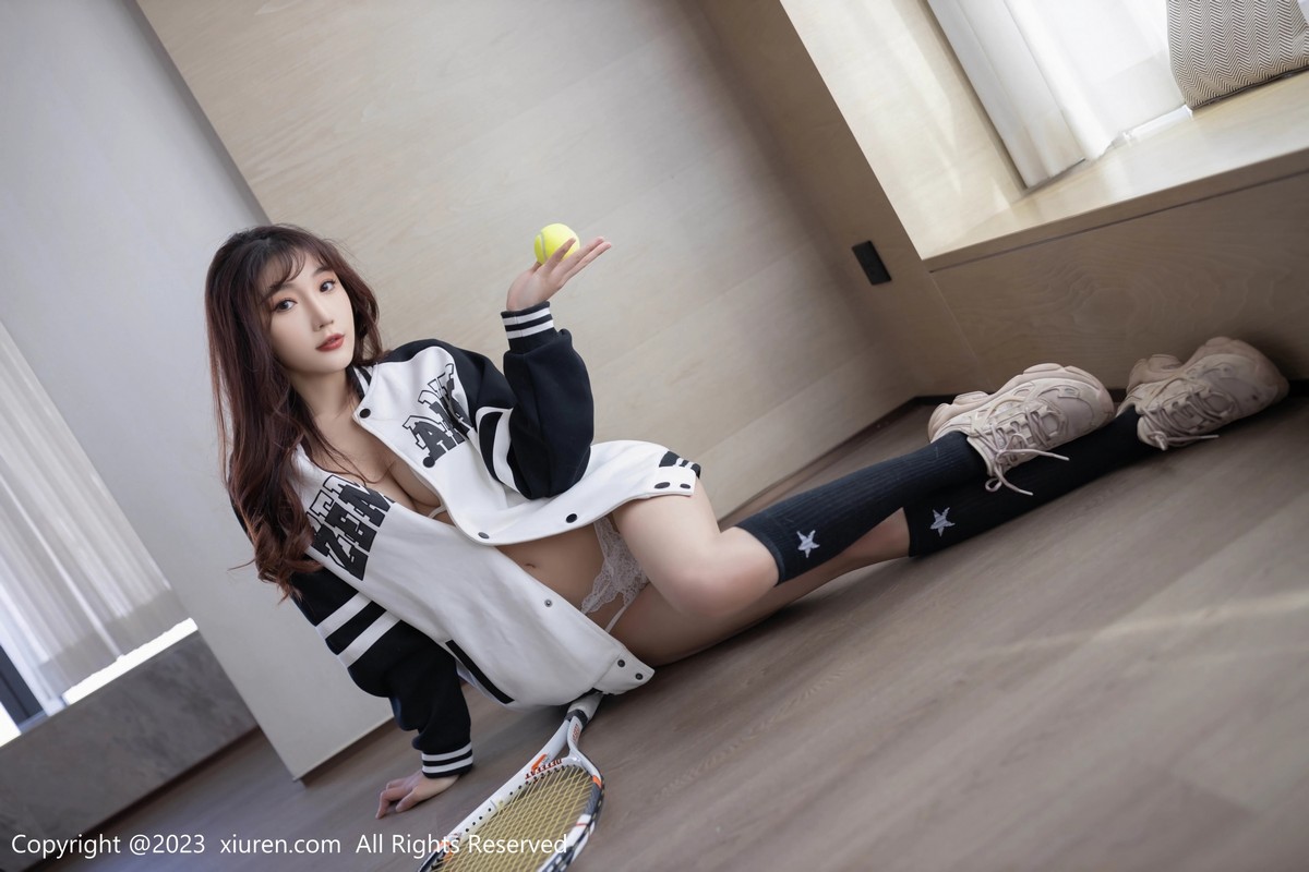 [XiuRen]高清写真图 2023.06.08 No.6884 陆萱萱 网球美腿