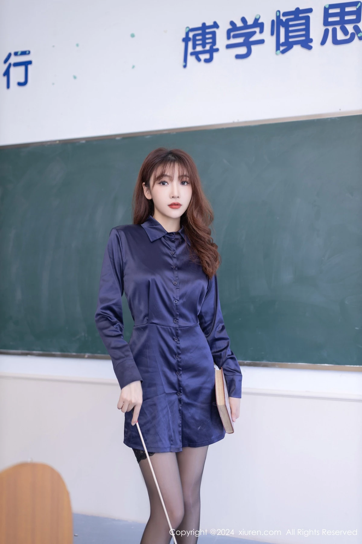 [XiuRen]高清写真图 2024.03.28 No.8309 陆萱萱 黑丝美腿