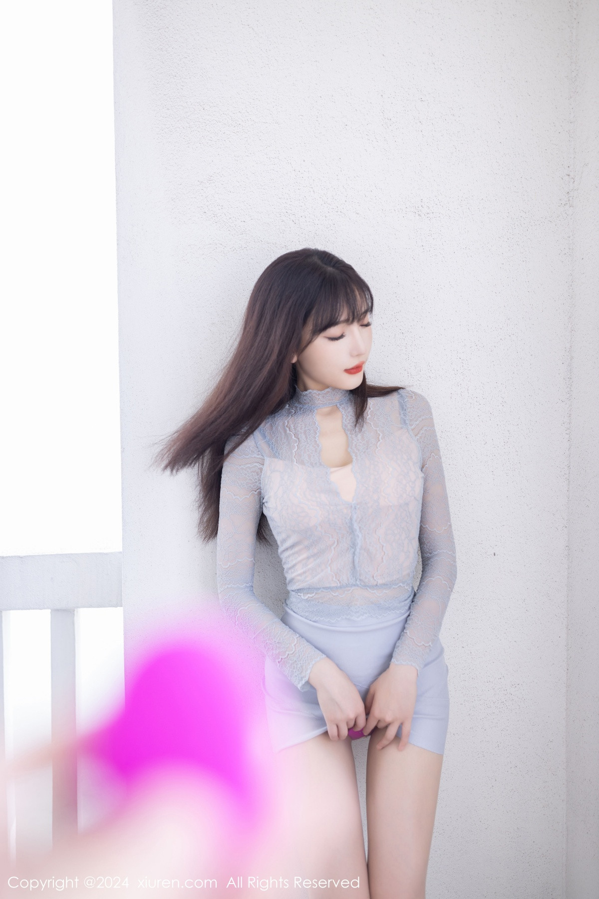 [XiuRen]高清写真图 2024.08.22 No.9055 陆萱萱 丝袜美腿
