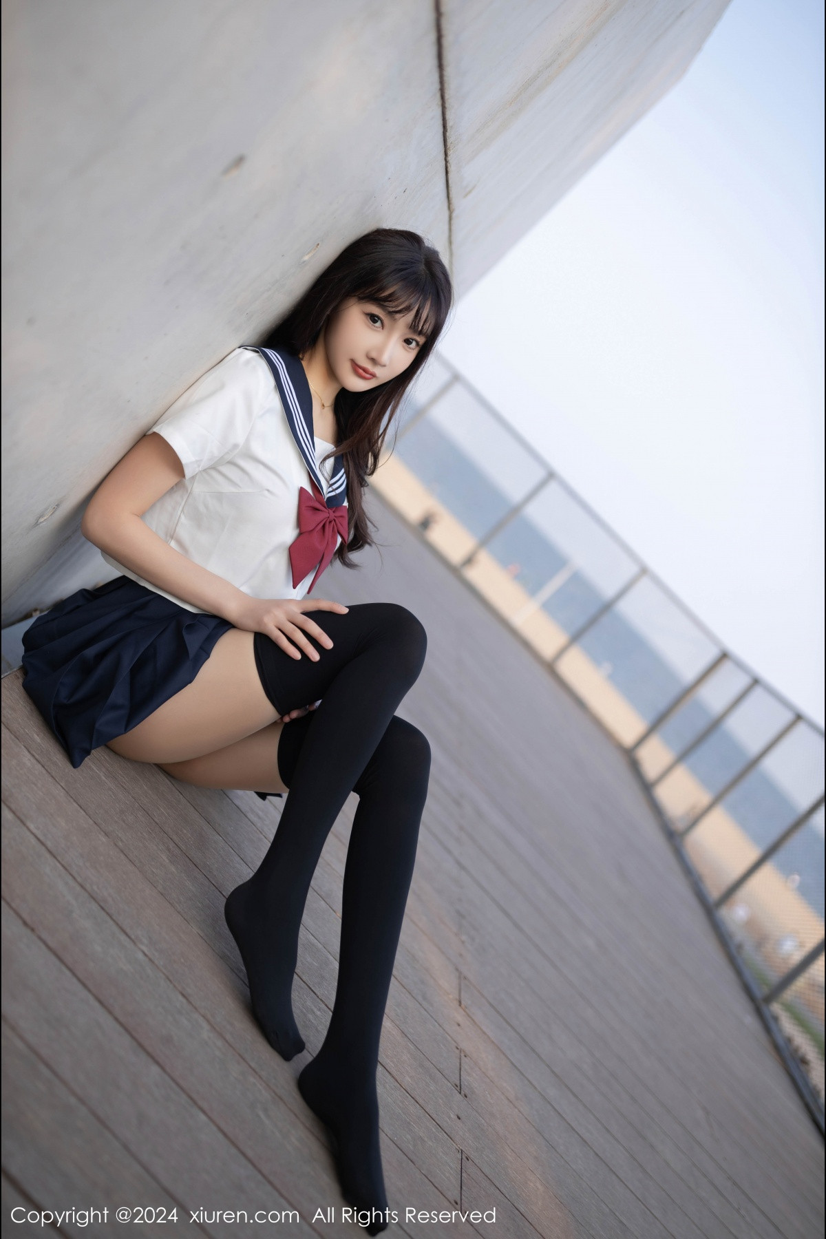 [XiuRen]高清写真图 2024.10.17 No.9305 陆萱萱 丝袜美腿