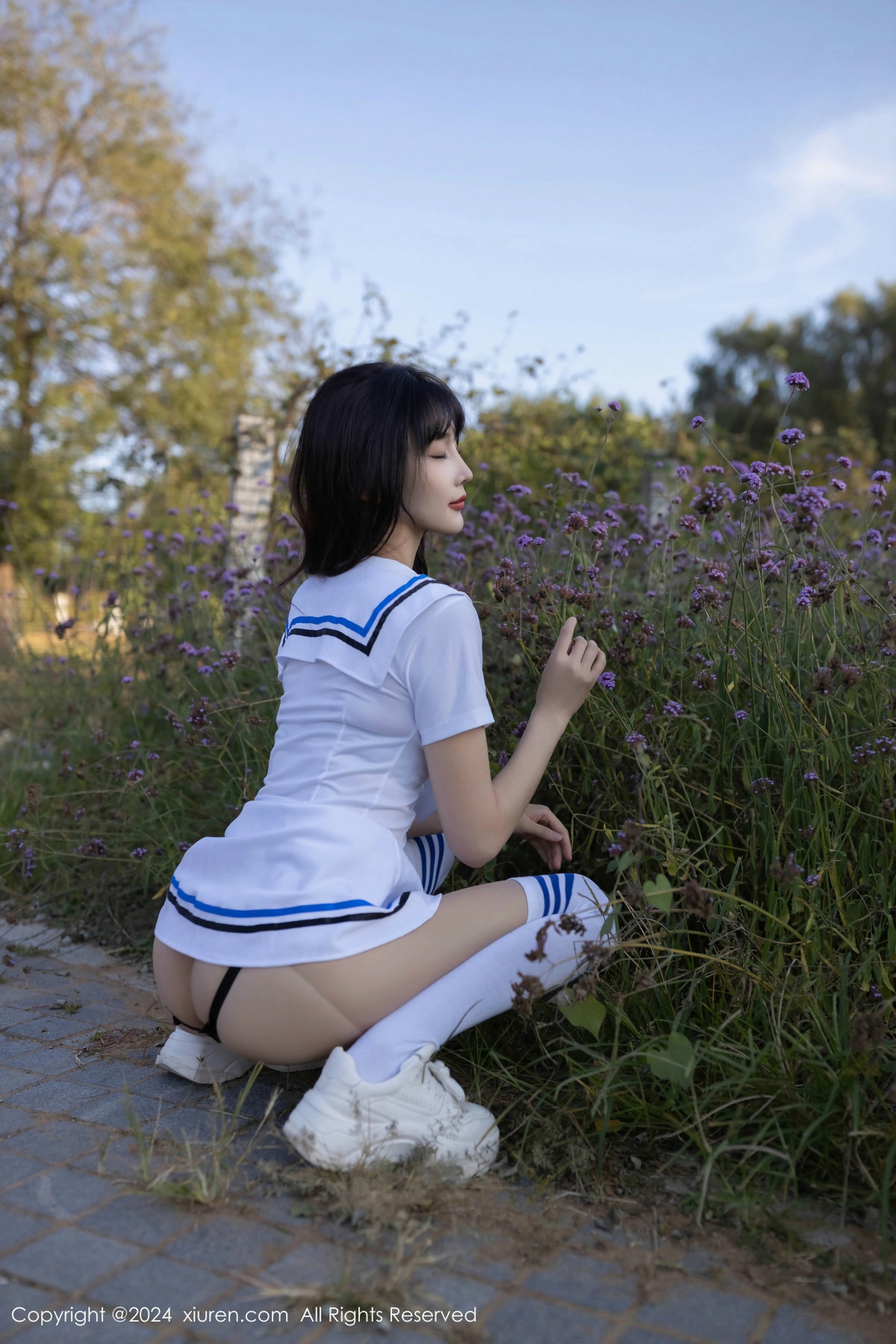 [XiuRen]高清写真图 2024.12.05 No.9554 陆萱萱 学生套装