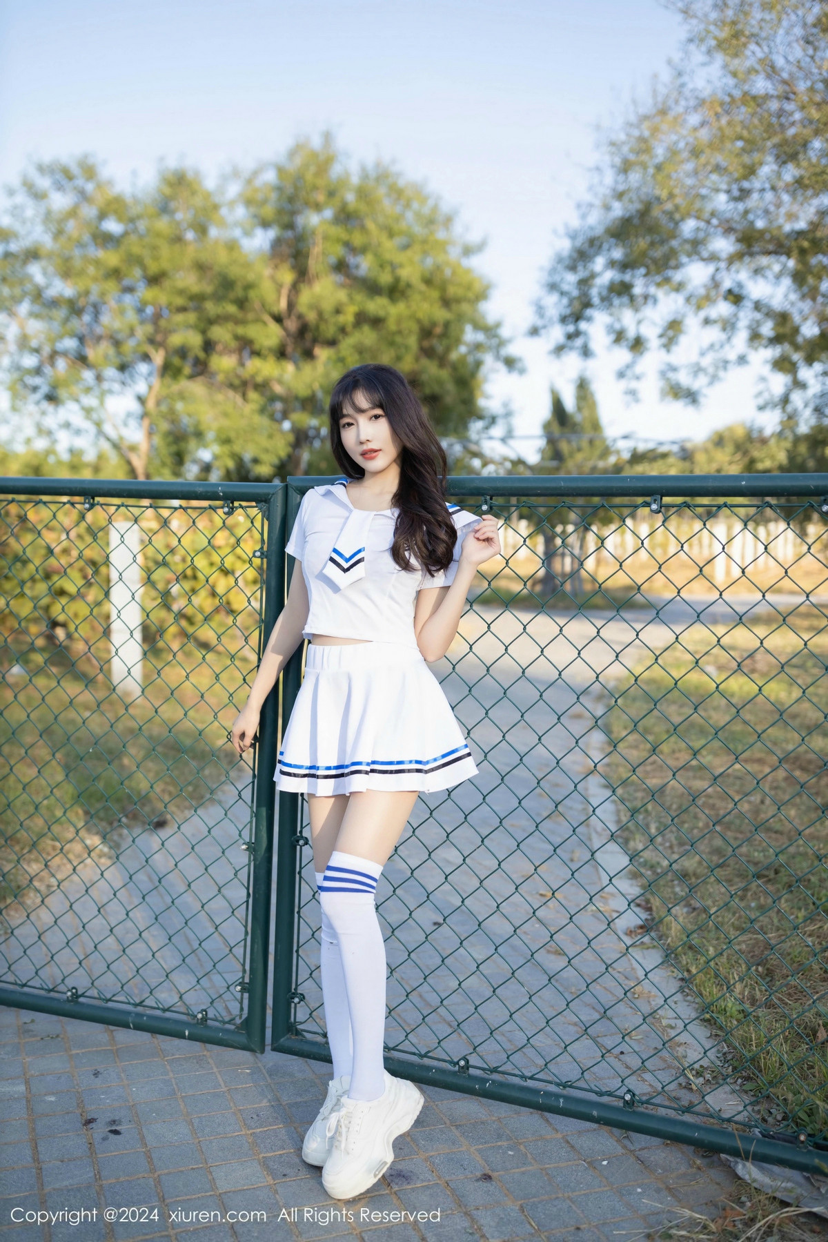[XiuRen]高清写真图 2024.12.05 No.9554 陆萱萱 学生套装